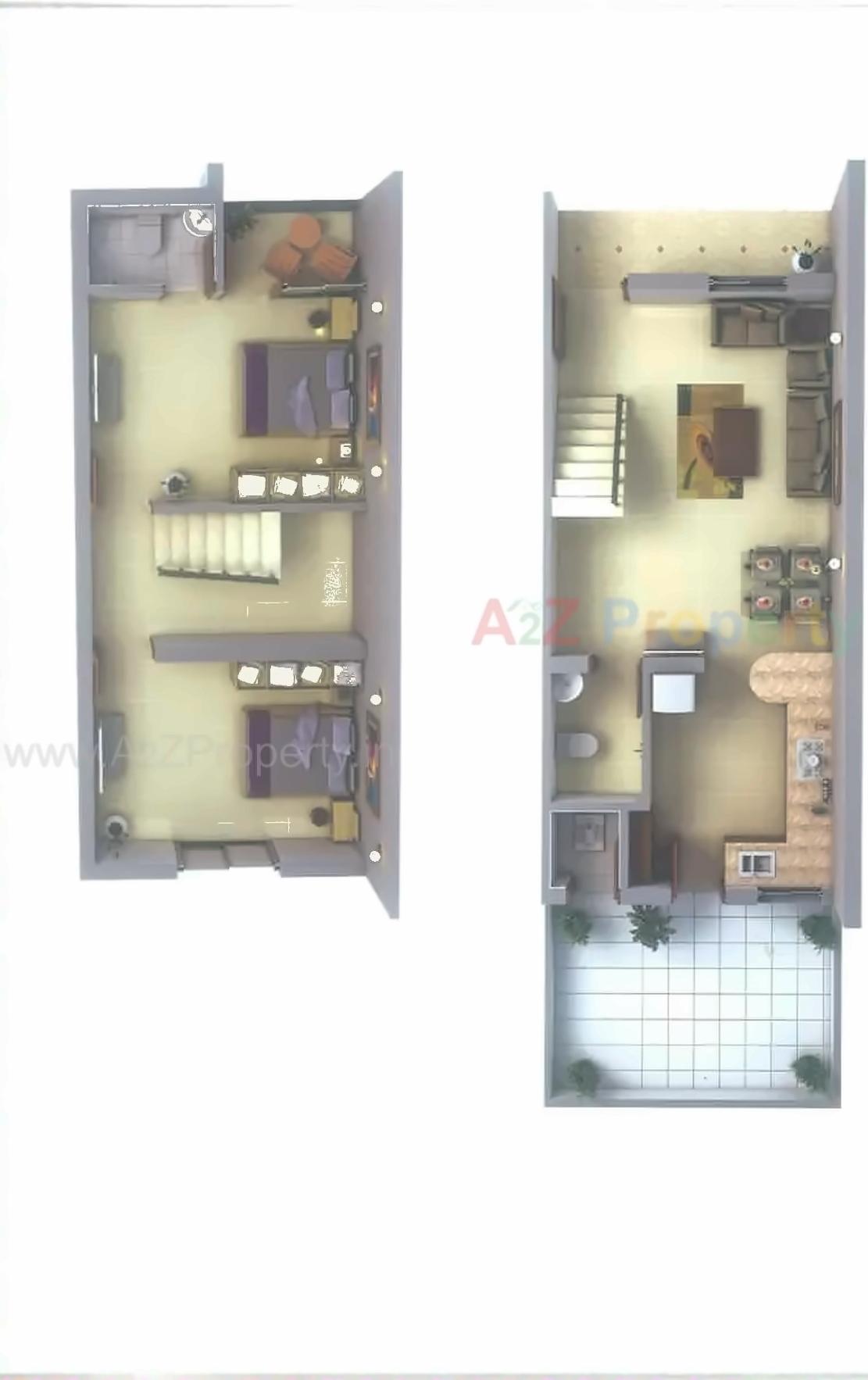 Layout of real estate project Satyam Bunglows located at Mahemdavad, Kheda, Gujarat