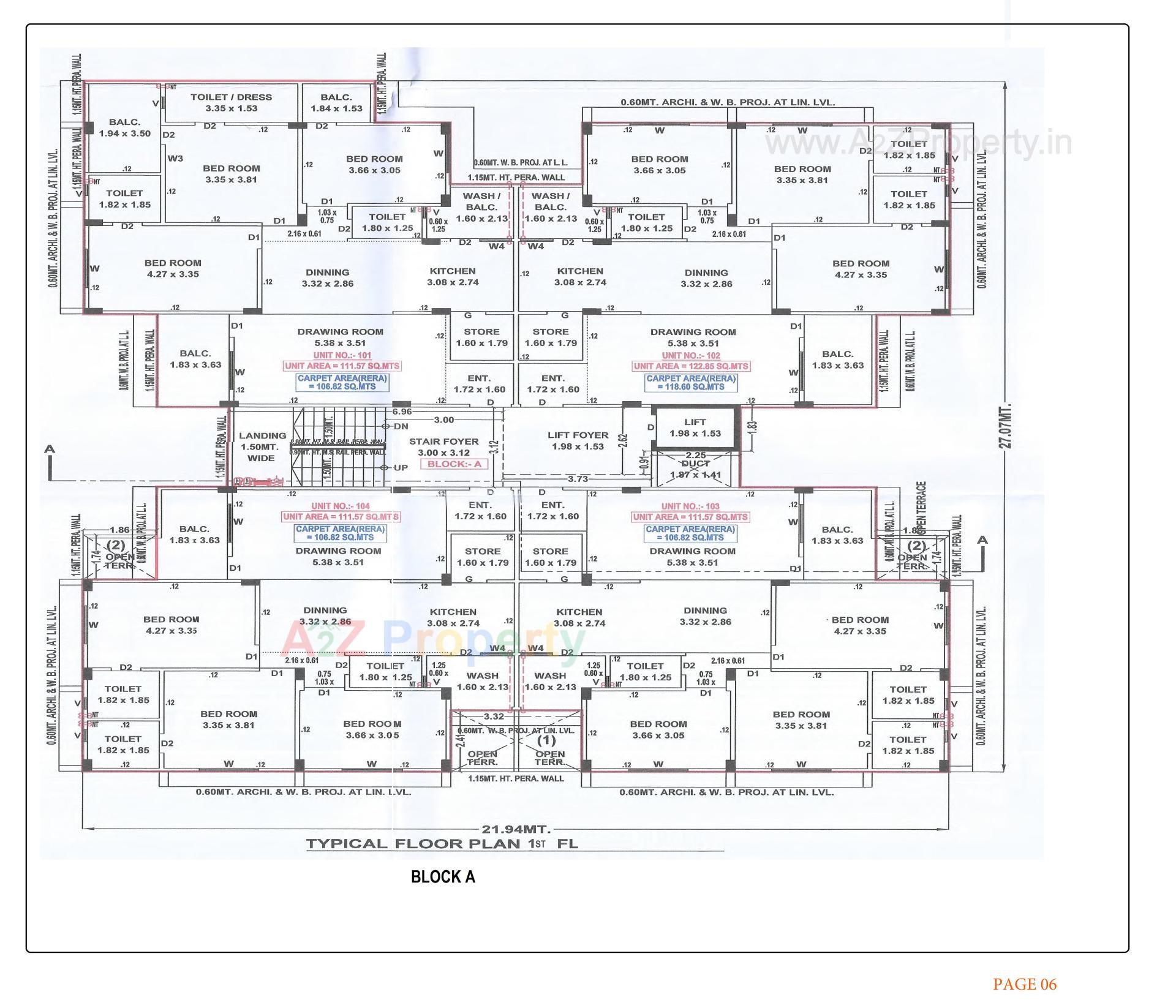 Layout of real estate project Shree Yogikrupa Avenue located at Mahemdabad, Kheda, Gujarat
