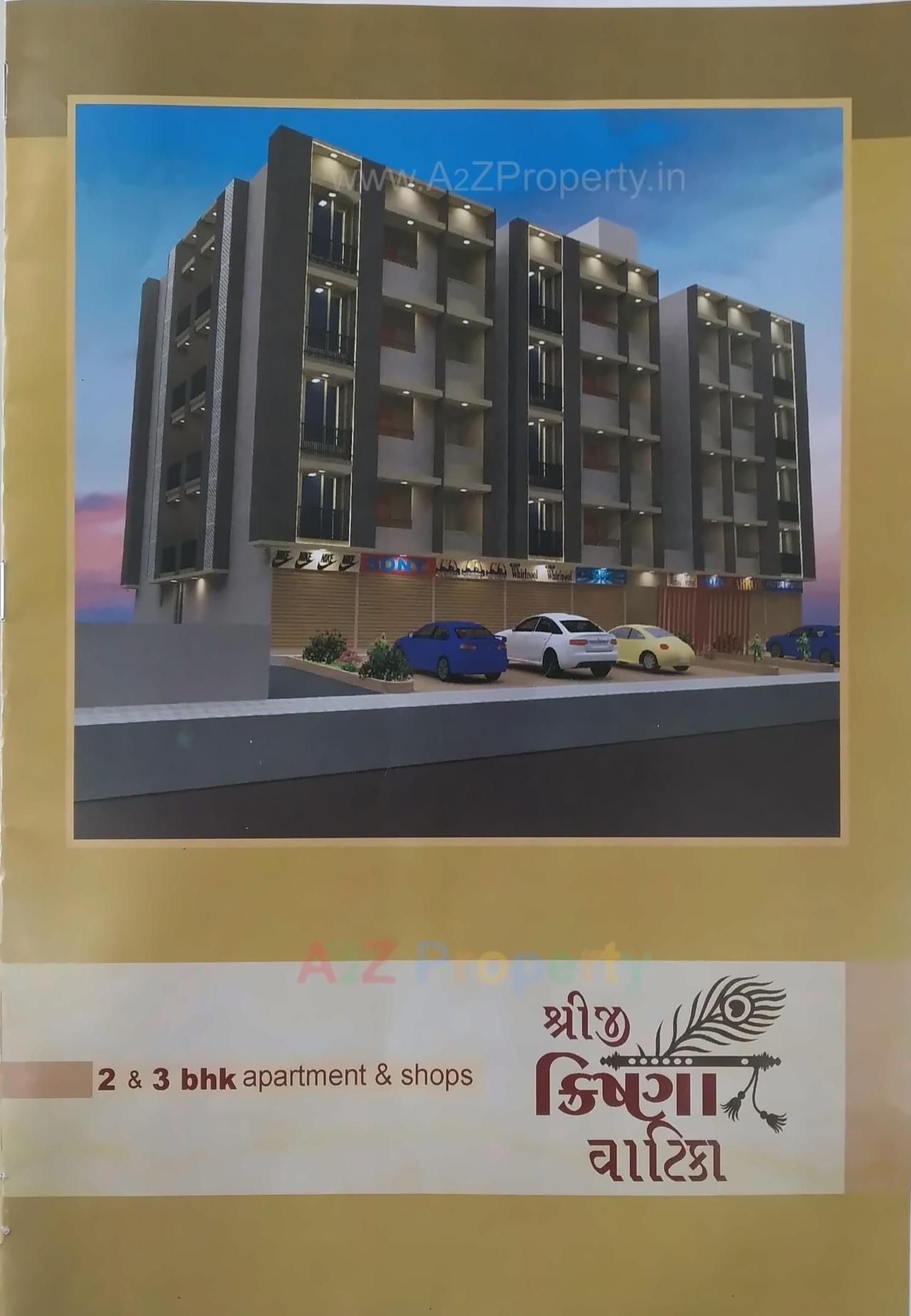 3D Elevation of real estate project Shreeji Krishna Vatika located at Ta, Kheda, Gujarat