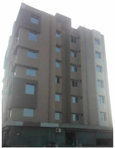 3D Elevation of real estate project Shrinath Residency located at Khatraj, Kheda, Gujarat