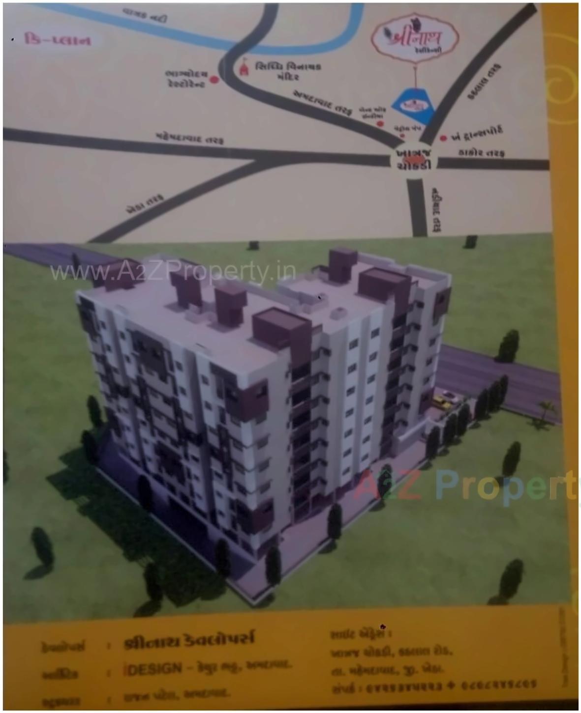  of real estate project Shrinath Residency located at Khatraj, Kheda, Gujarat