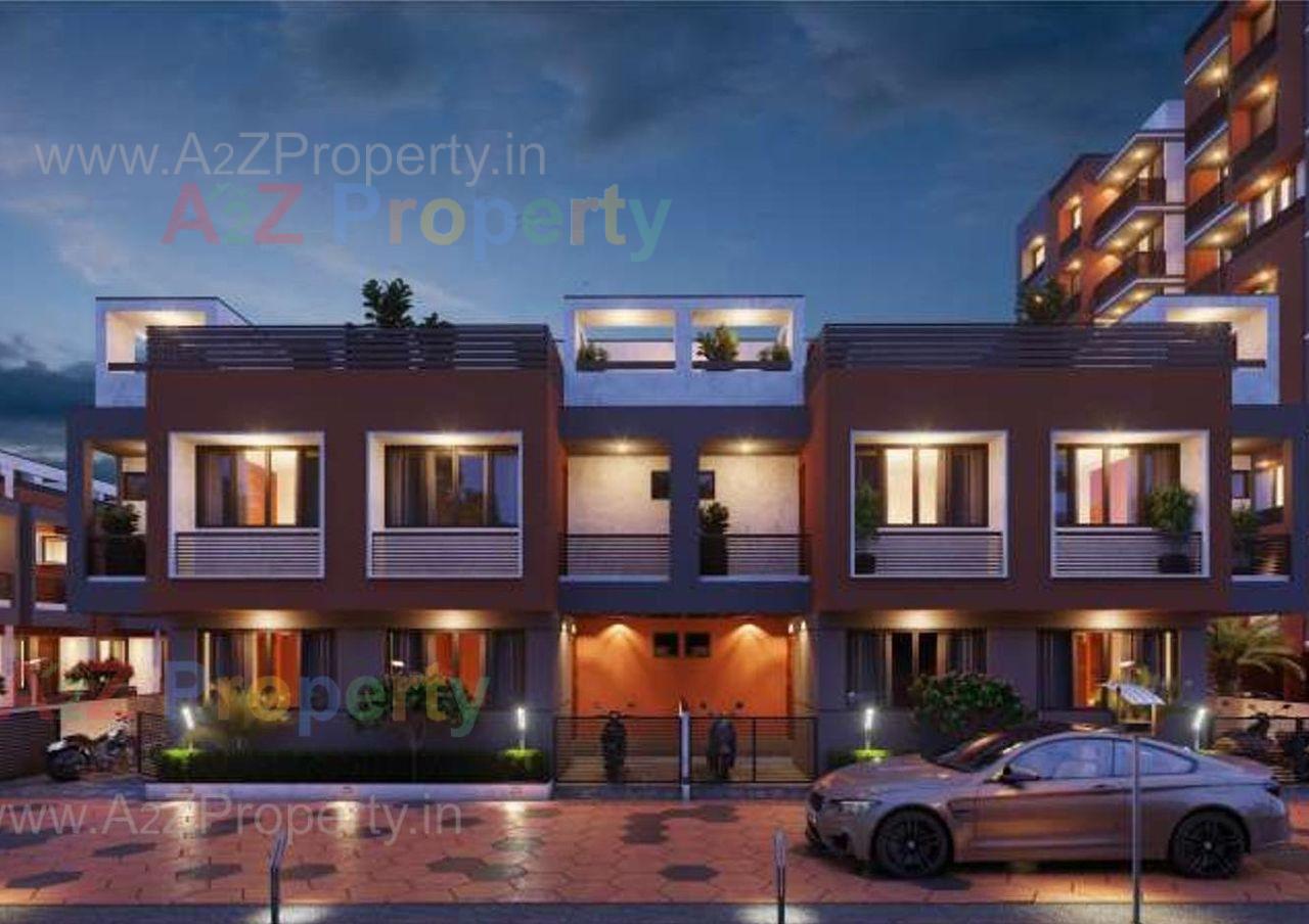 3D Elevation of real estate project Veer Vishwa Residency located at Khatraj, Kheda, Gujarat