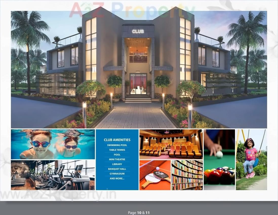 3D Elevation of real estate project Ambaji Nagar 10 located at Varsamedi, Kutch, Gujarat