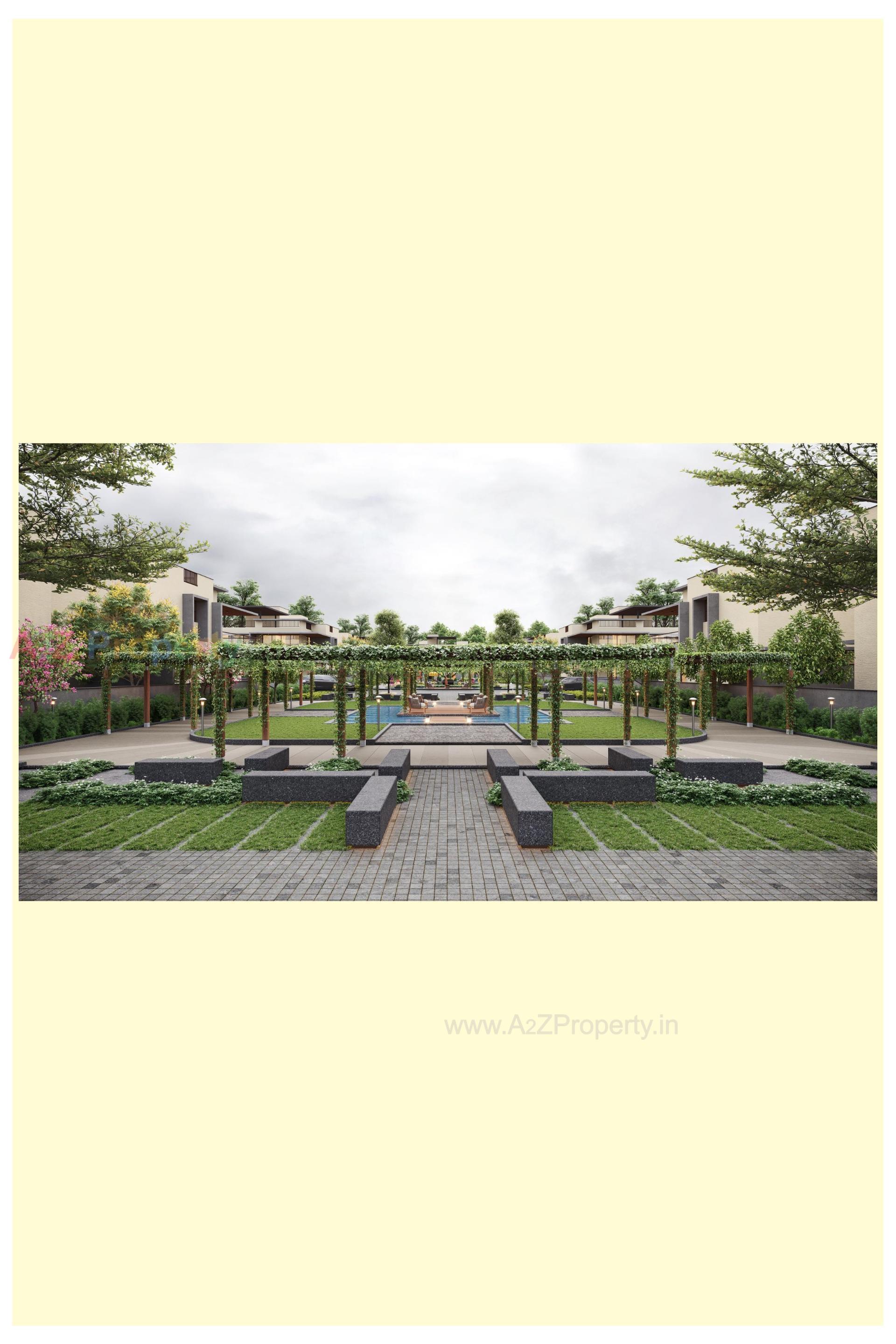 3D Elevation of real estate project Aravali located at Shinai, Kutch, Gujarat