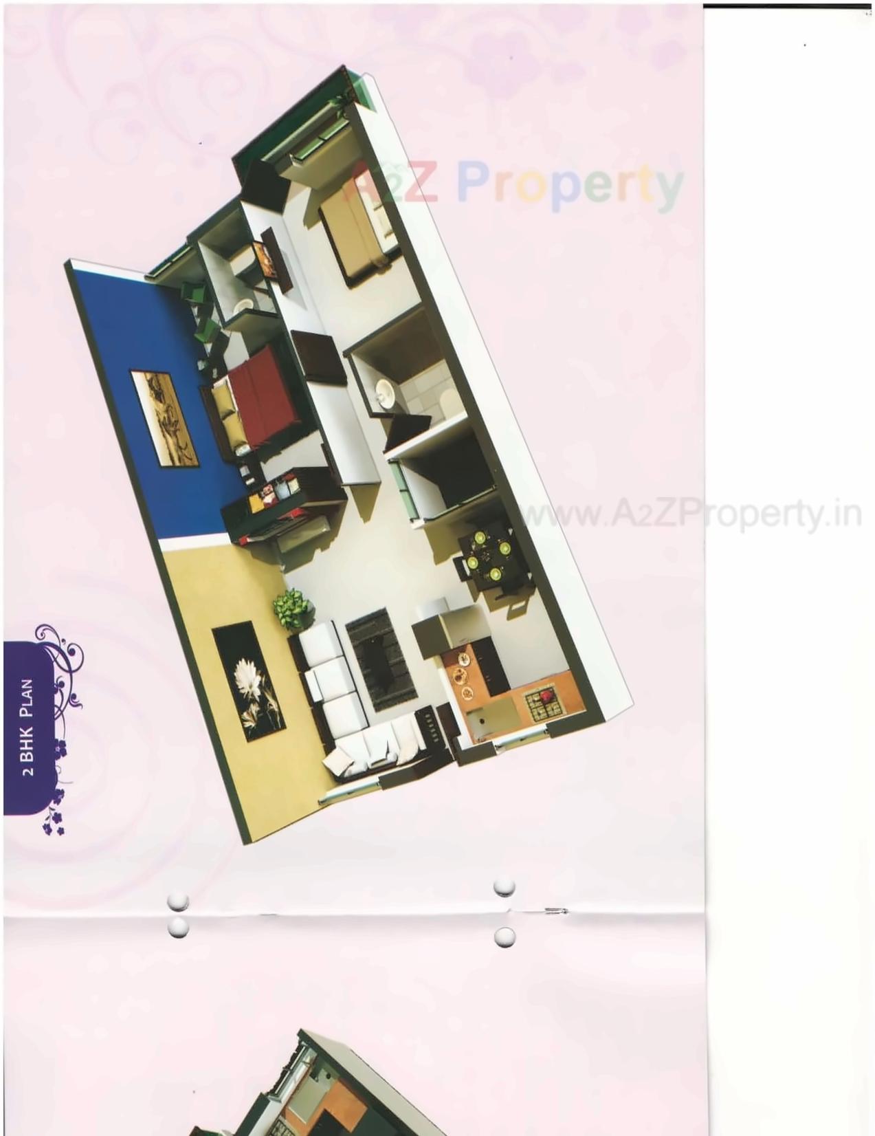 Layout of real estate project Gold Star located at Megpar-kumbhardi, Kutch, Gujarat