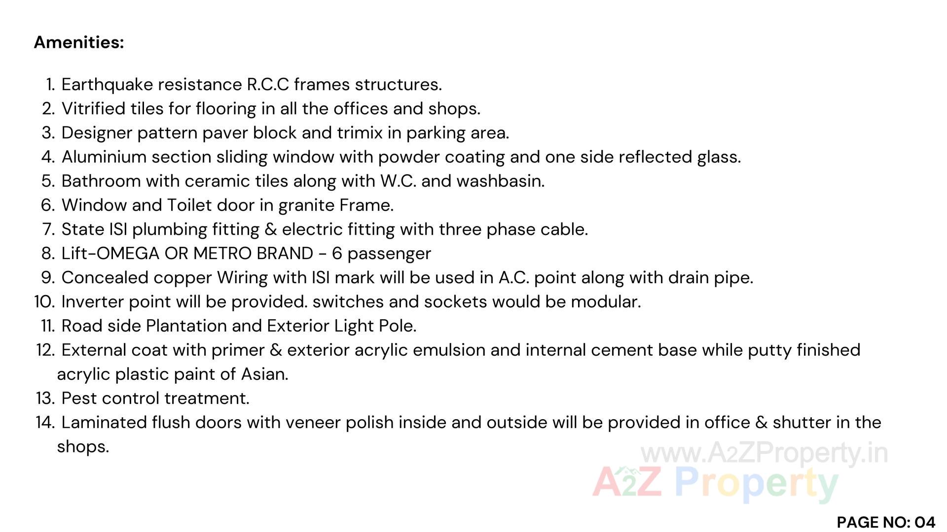  of real estate project Gurukul City Centre located at Gandhidham, Kutch, Gujarat