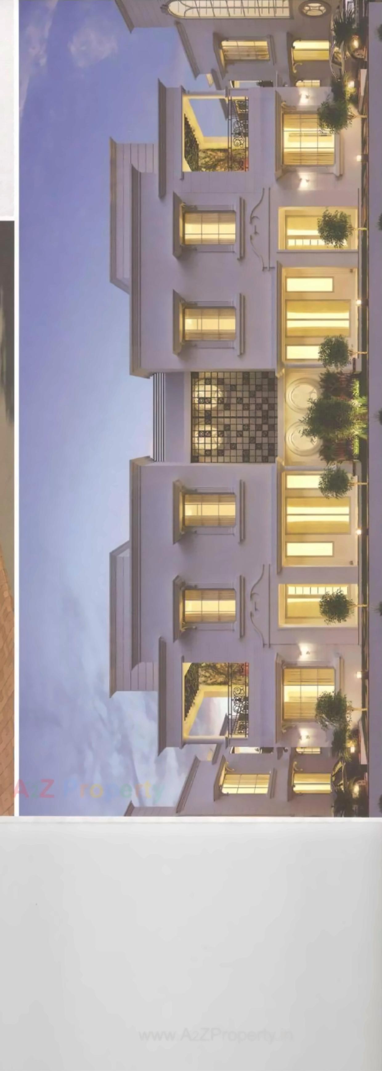 3D Elevation of real estate project Riviera Elegance Bungalows located at Varsamedi, Kutch, Gujarat