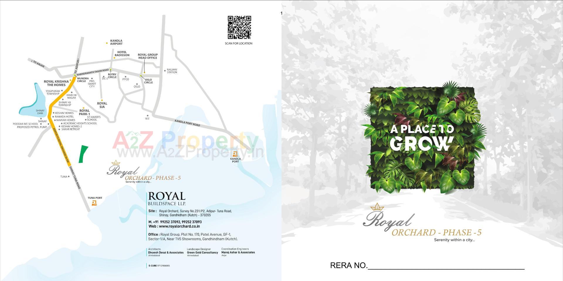  of real estate project Royal Orchard Pahse located at Shinai, Kutch, Gujarat