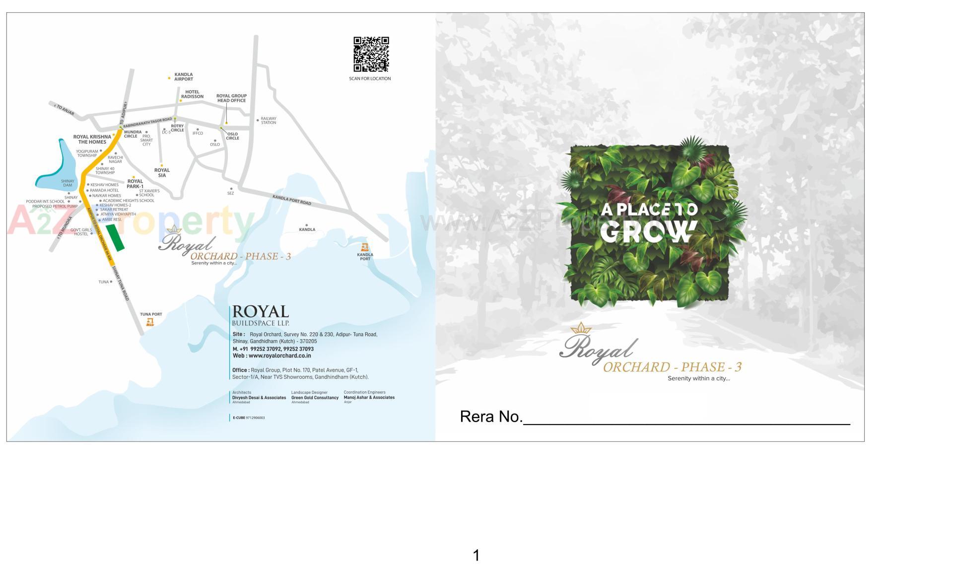  of real estate project Royal Orchard located at Shinai, Kutch, Gujarat