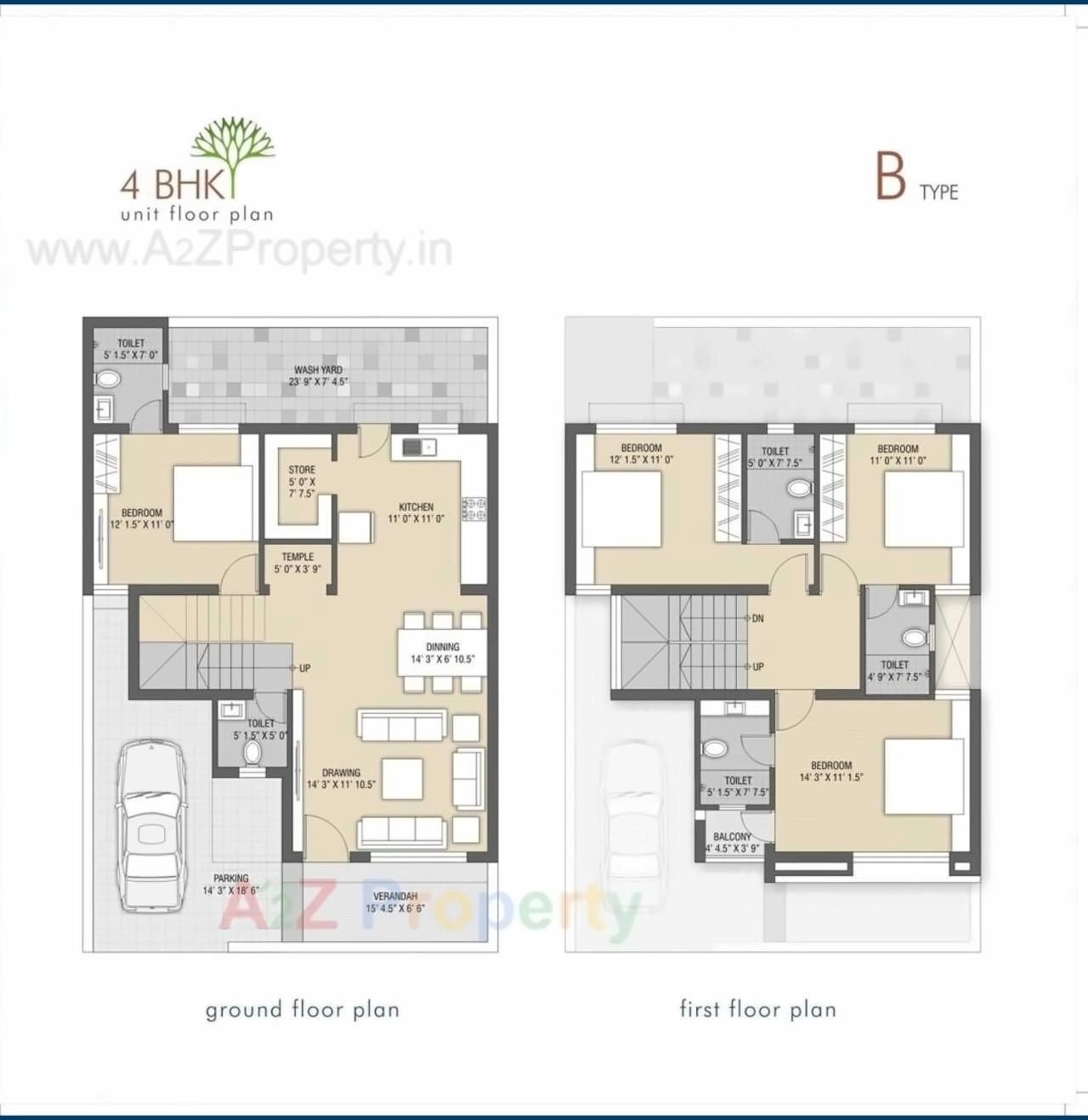 Layout of real estate project Sandalwood Villa located at Mirzapar, Kutch, Gujarat