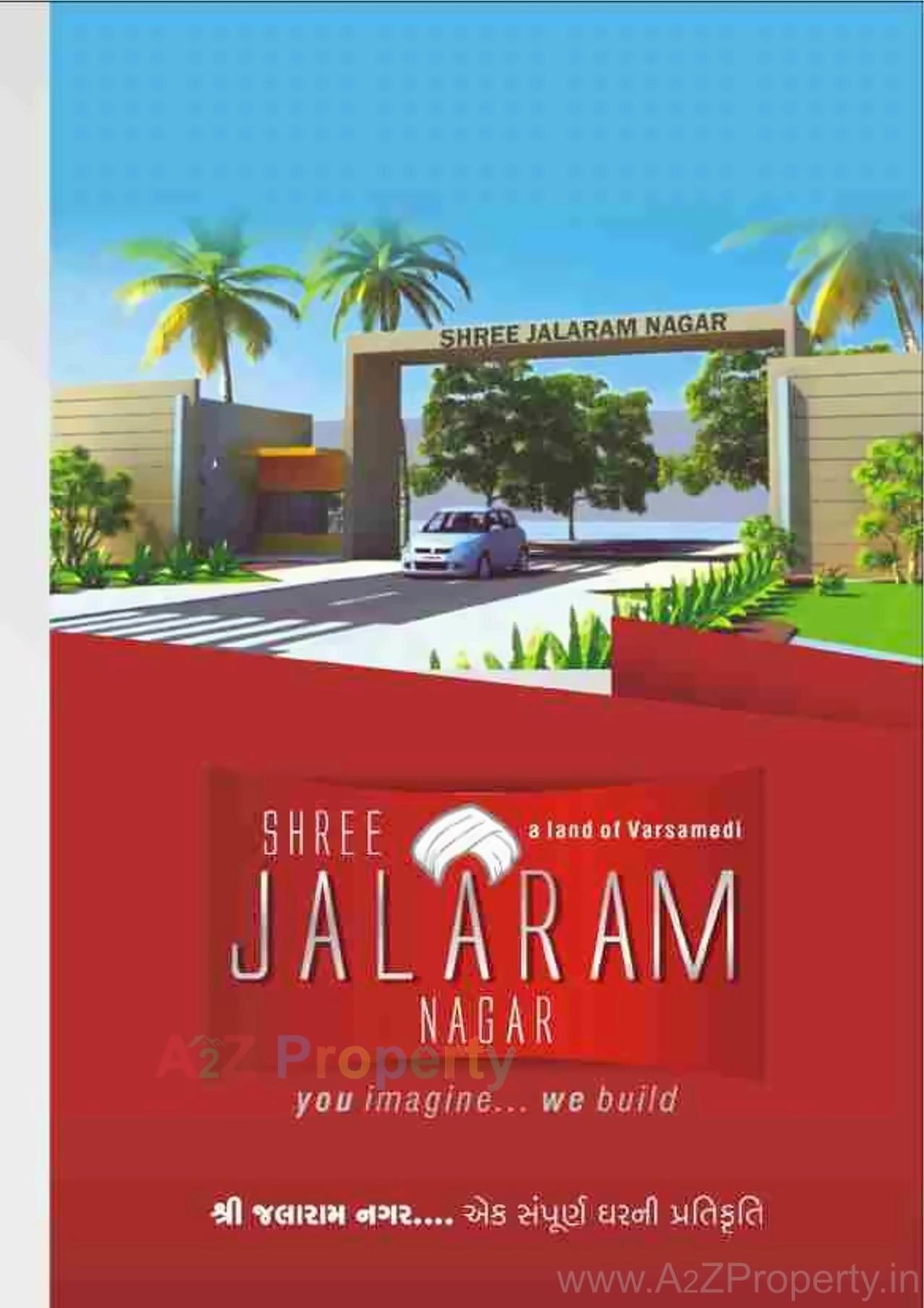 3D Elevation of real estate project Shree Jalaramnagar located at Varsamedi, Kutch, Gujarat