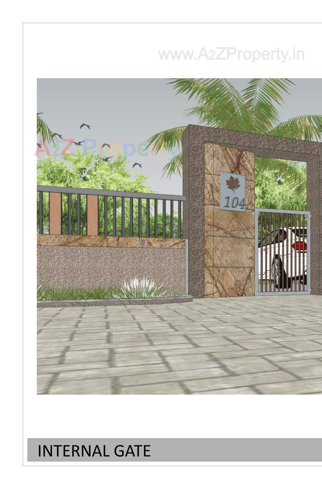 3D Elevation of real estate project Trivak City Square located at Anjar, Kutch, Gujarat