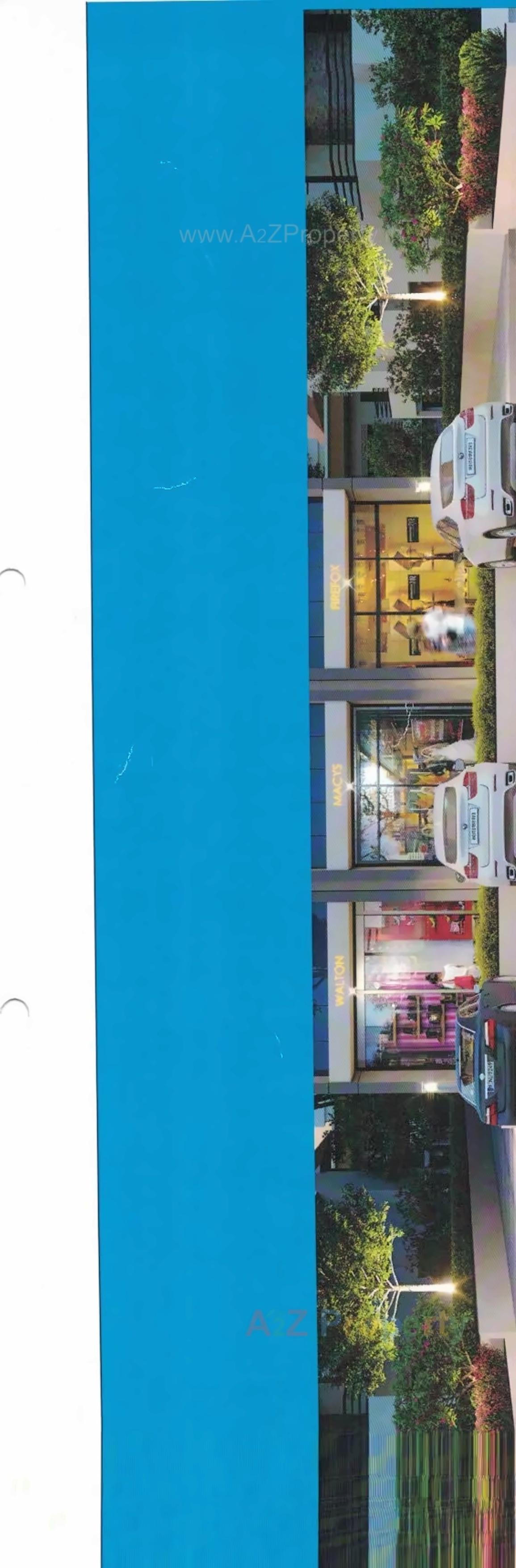 3D Elevation of real estate project Vivekanand Arcade located at Gandhidham, Kutch, Gujarat