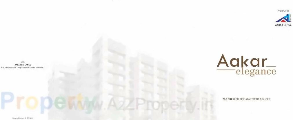  of real estate project Aakar Elegance located at Nagalpur, Mehsana, Gujarat