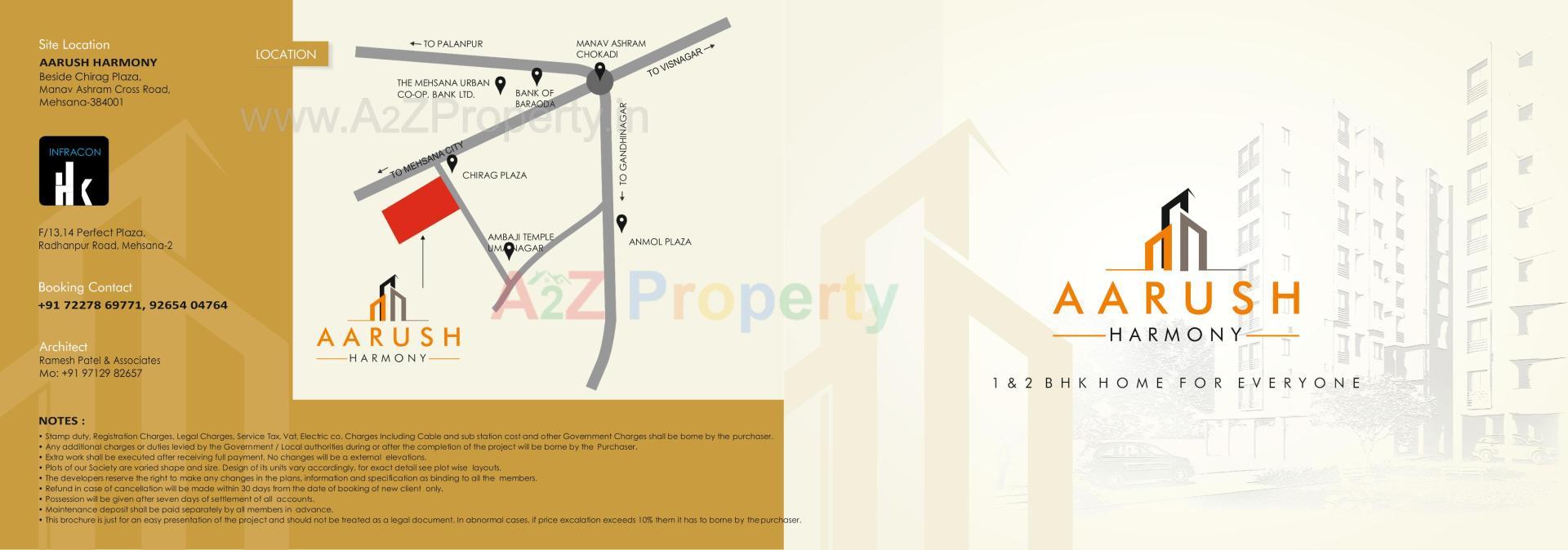  of real estate project Aarush Harmony located at Mehsana, Mehsana, Gujarat