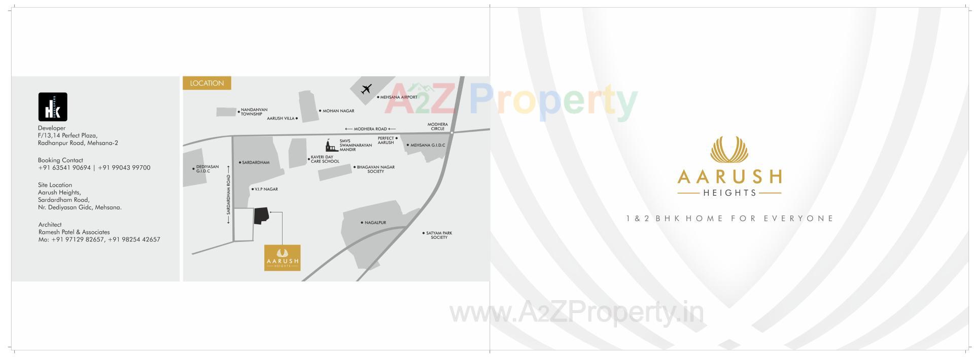  of real estate project Aarush Heights located at Mehsana, Mehsana, Gujarat