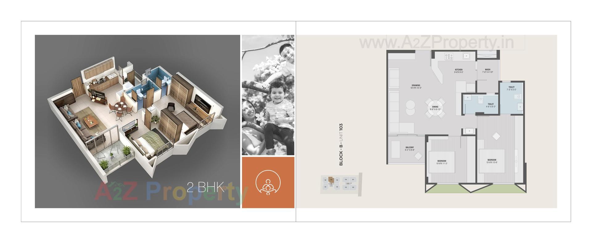 Layout of real estate project Amaya One located at Kadi, Mehsana, Gujarat