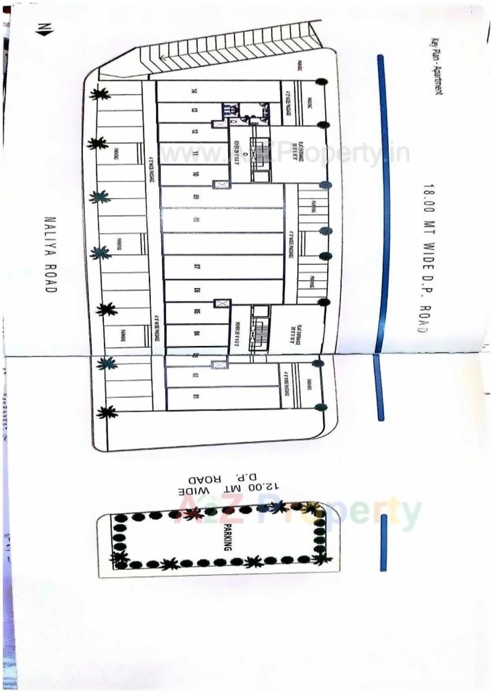  of real estate project Bala Height located at Nagalpur, Mehsana, Gujarat