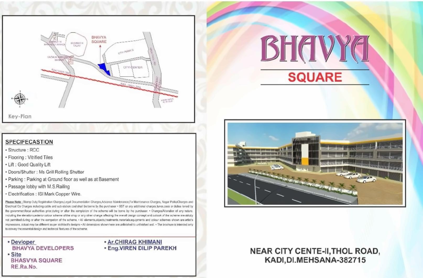  of real estate project Bhavya Square located at Mehsana, Mehsana, Gujarat