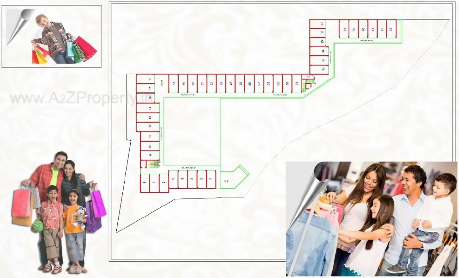  of real estate project Bhavya Square located at Mehsana, Mehsana, Gujarat