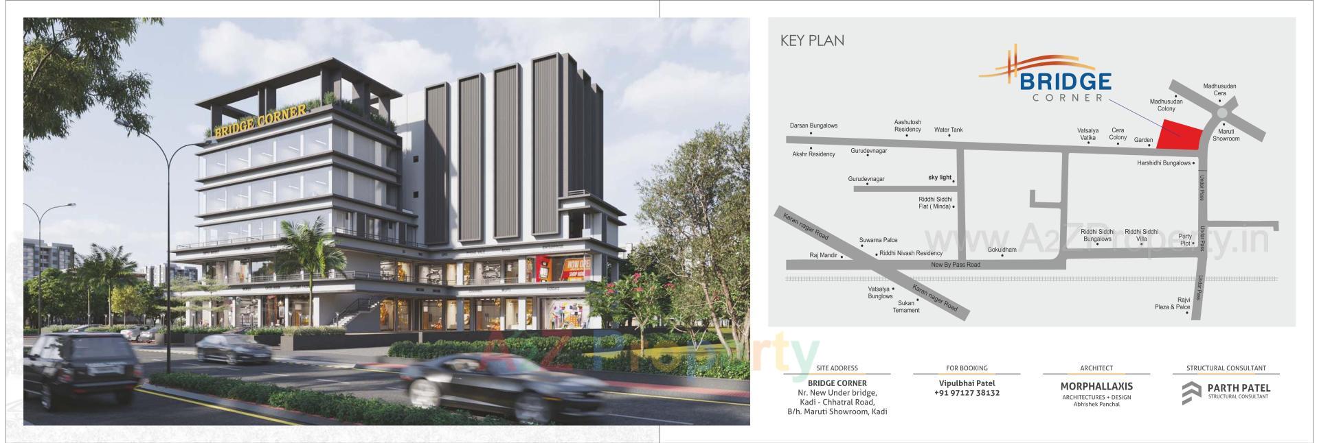  of real estate project Bridge Corner located at Kadi, Mehsana, Gujarat