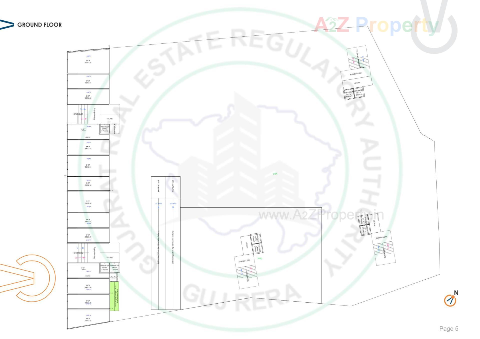  of real estate project Central Vista located at Nagalpur, Mehsana, Gujarat
