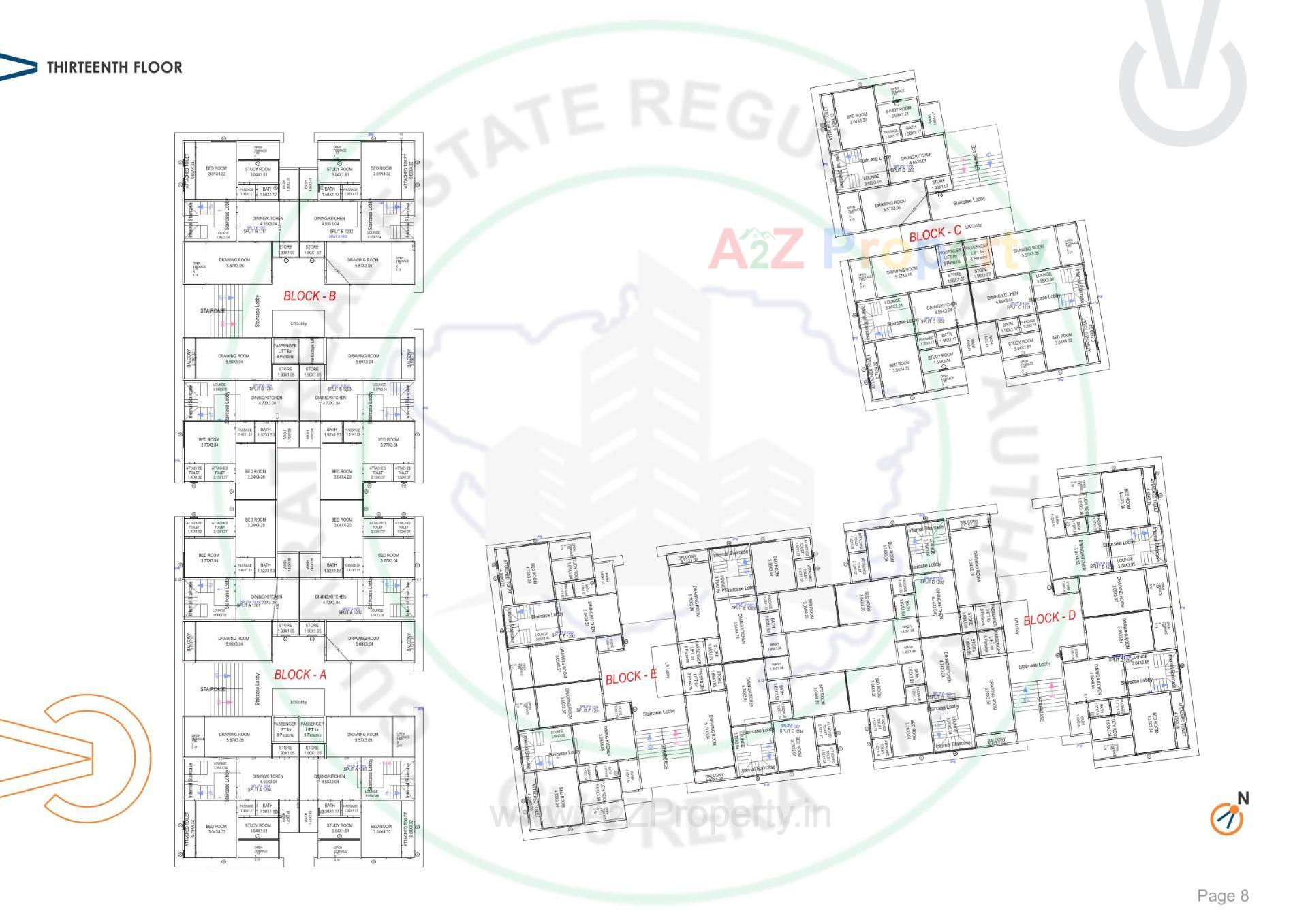 Layout of real estate project Central Vista located at Nagalpur, Mehsana, Gujarat