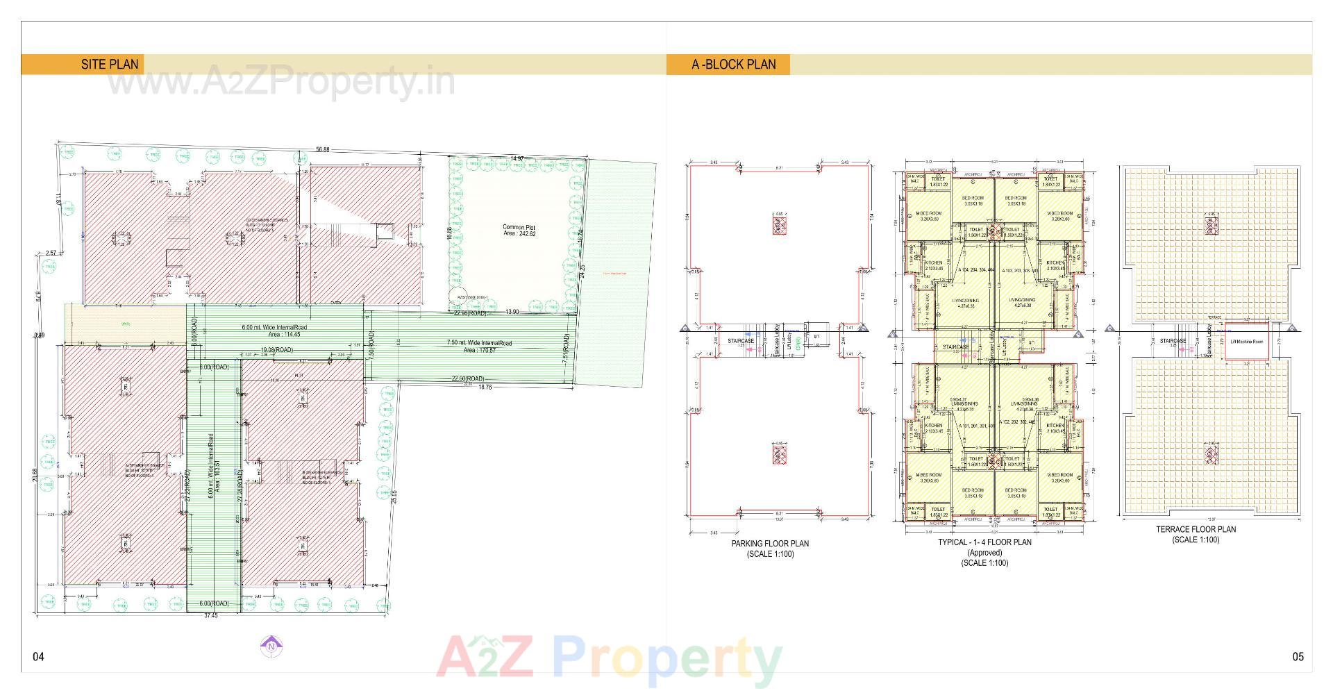 Layout of real estate project Devanshi Elegance located at Visnagar, Mehsana, Gujarat