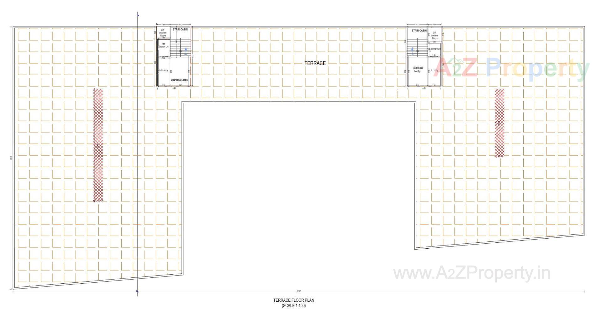 Layout of real estate project Ganesh Plaza located at Kadi, Mehsana, Gujarat