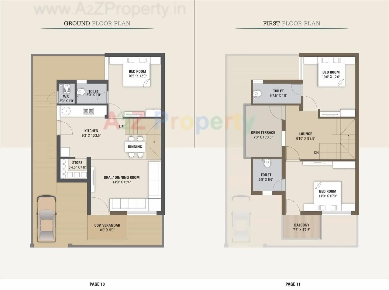 Layout of real estate project Gokuldham Bungalows located at Mehsana, Mehsana, Gujarat