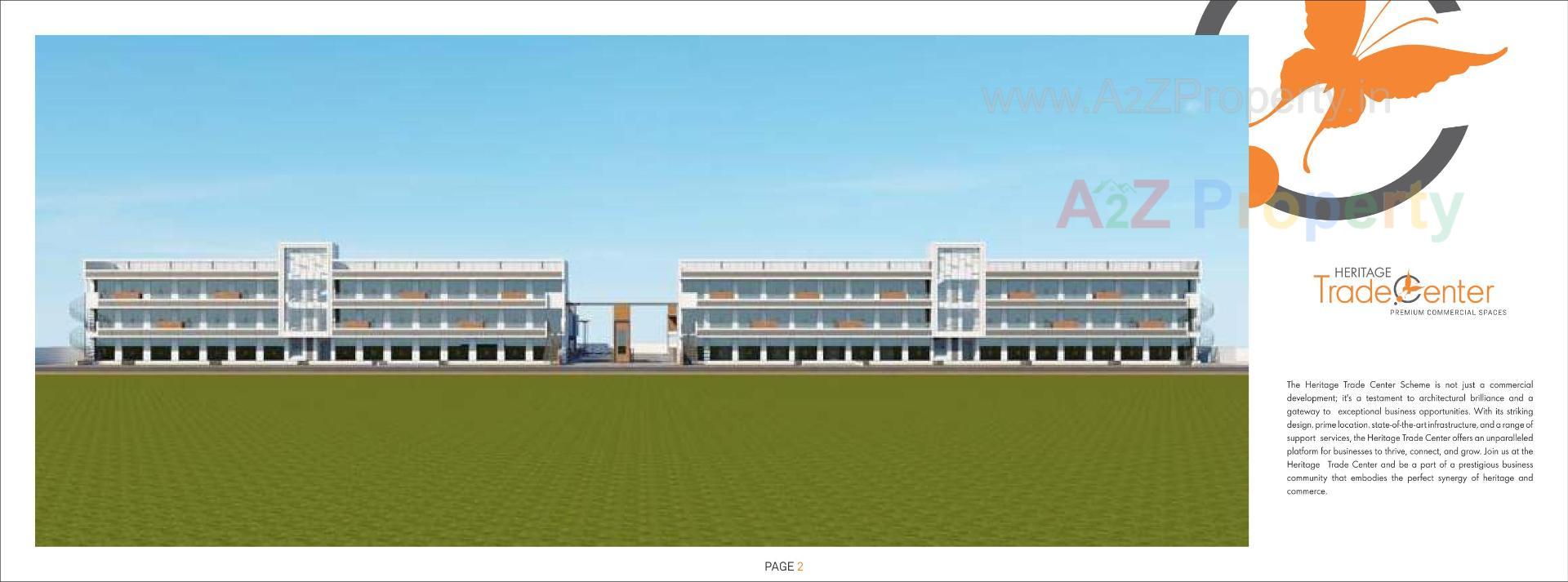  of real estate project Heritage Trade Center located at Opp. Navi School , Kada Road, Visnagar, Mehsana, Gujarat