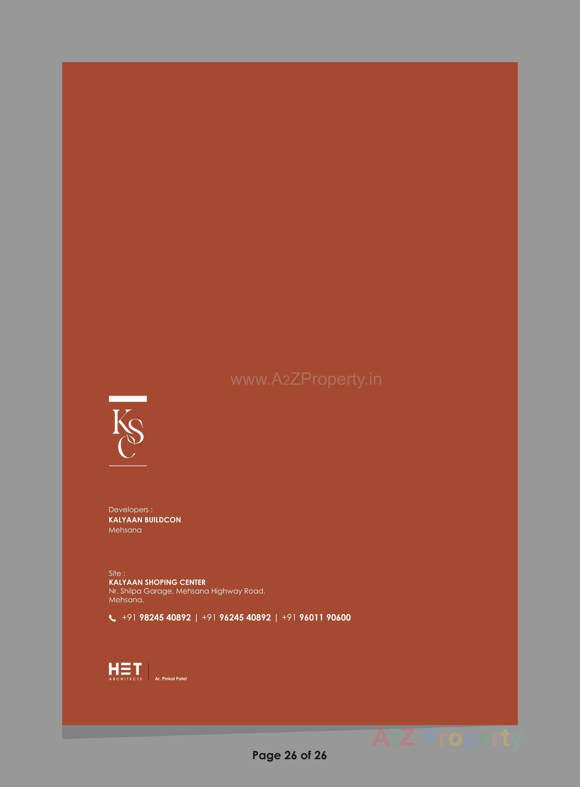  of real estate project Kalyaan Shopping Center located at Mehsana, Mehsana, Gujarat