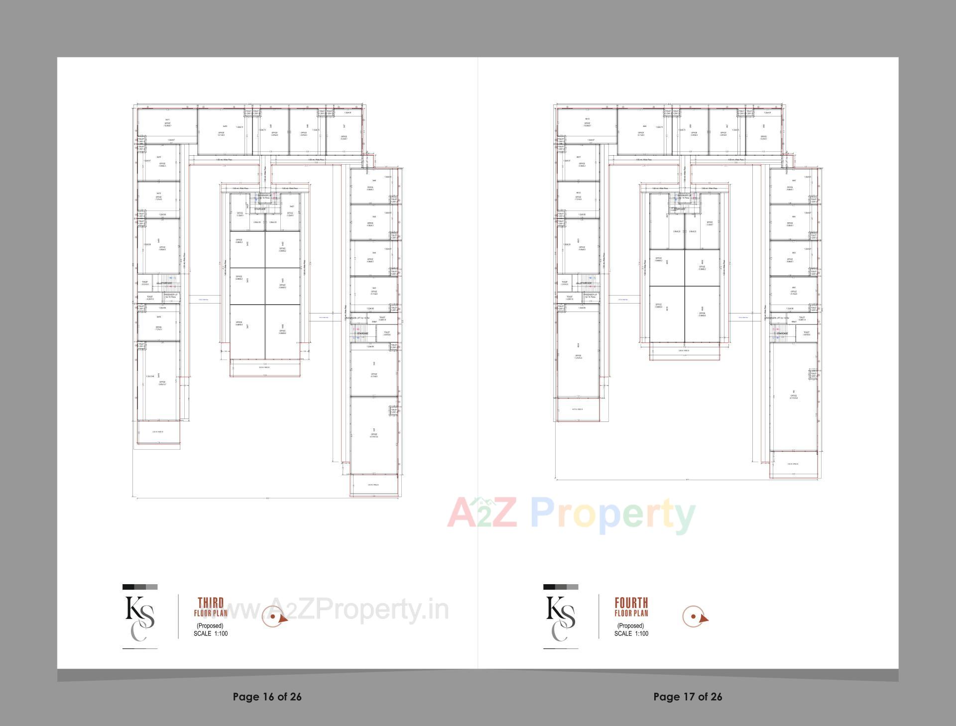 Layout of real estate project Kalyaan Shopping Center located at Mehsana, Mehsana, Gujarat