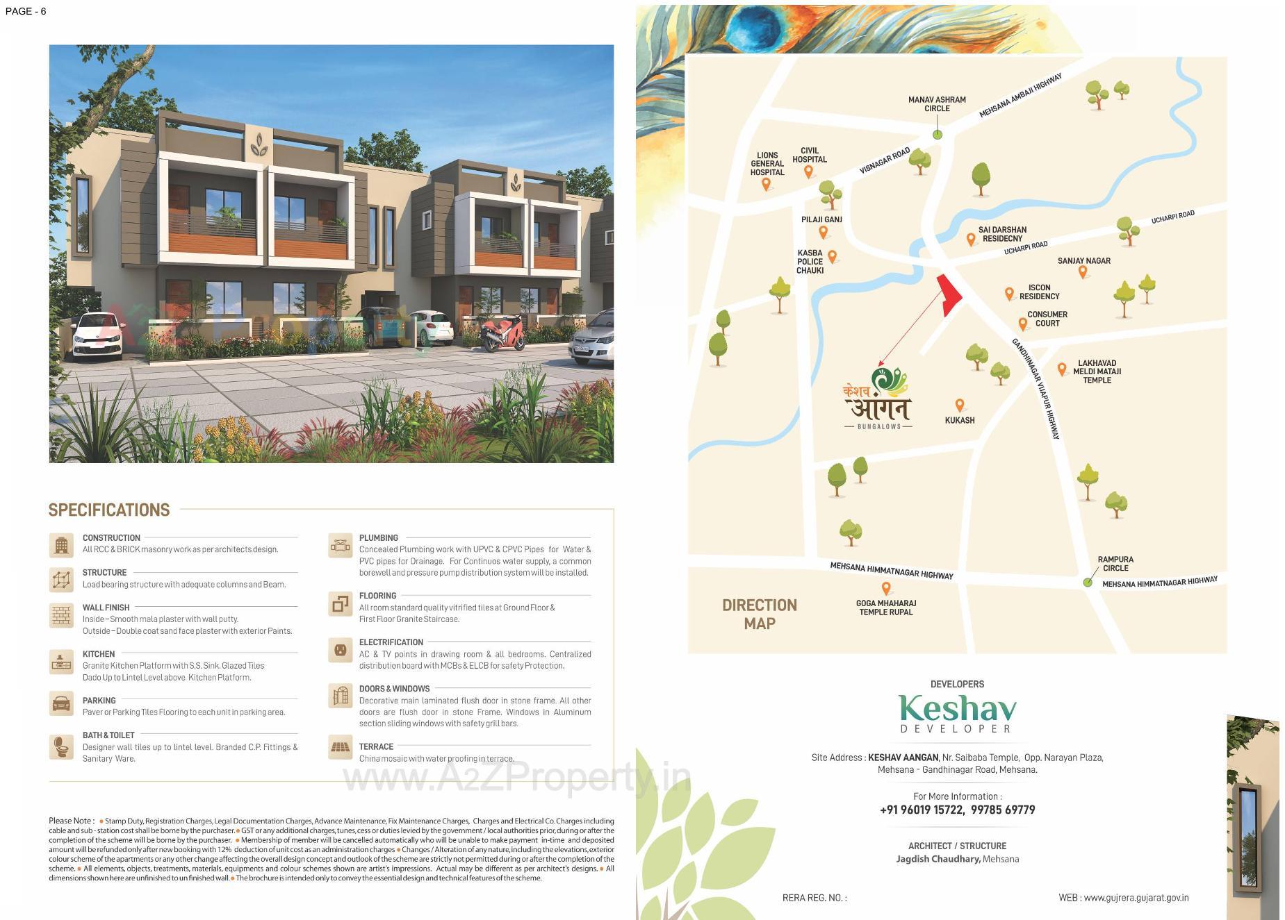  of real estate project Keshav Aangan located at Mahesana, Mehsana, Gujarat