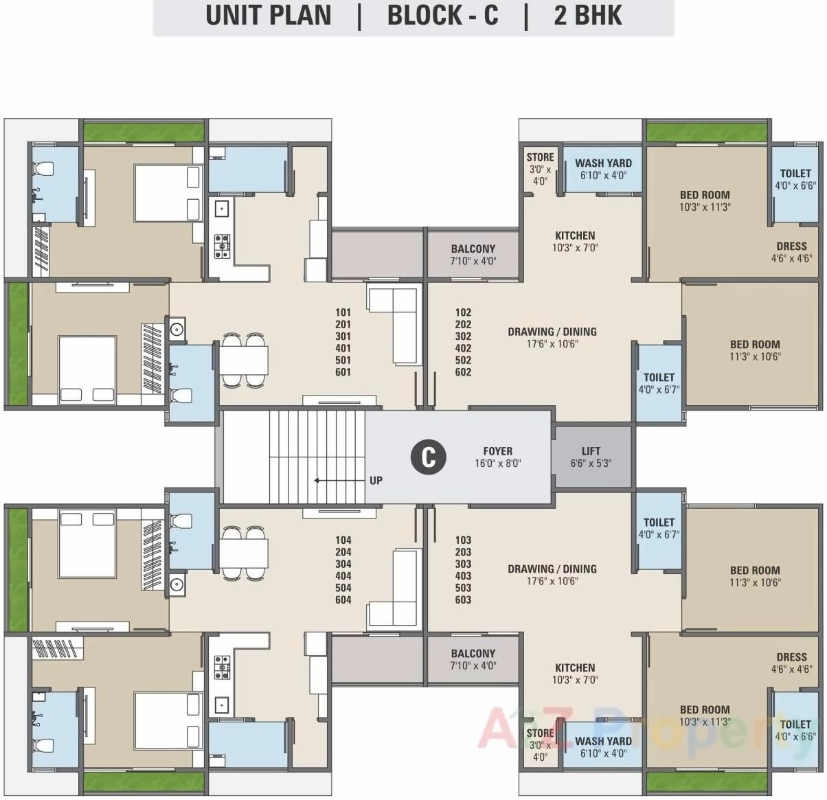Layout of real estate project Lavish Square located at Kadi, Mehsana, Gujarat