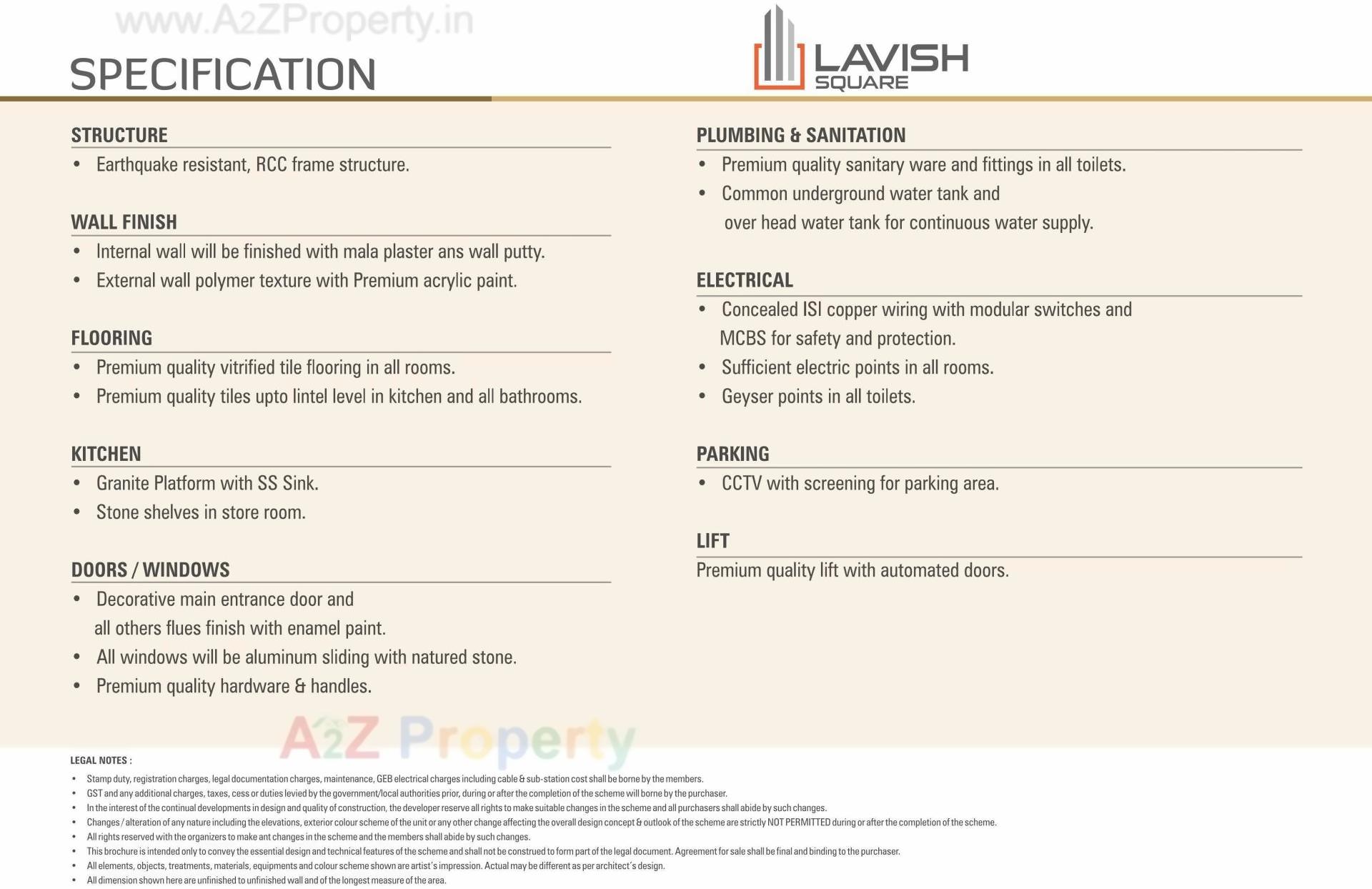  of real estate project Lavish Square located at Kadi, Mehsana, Gujarat