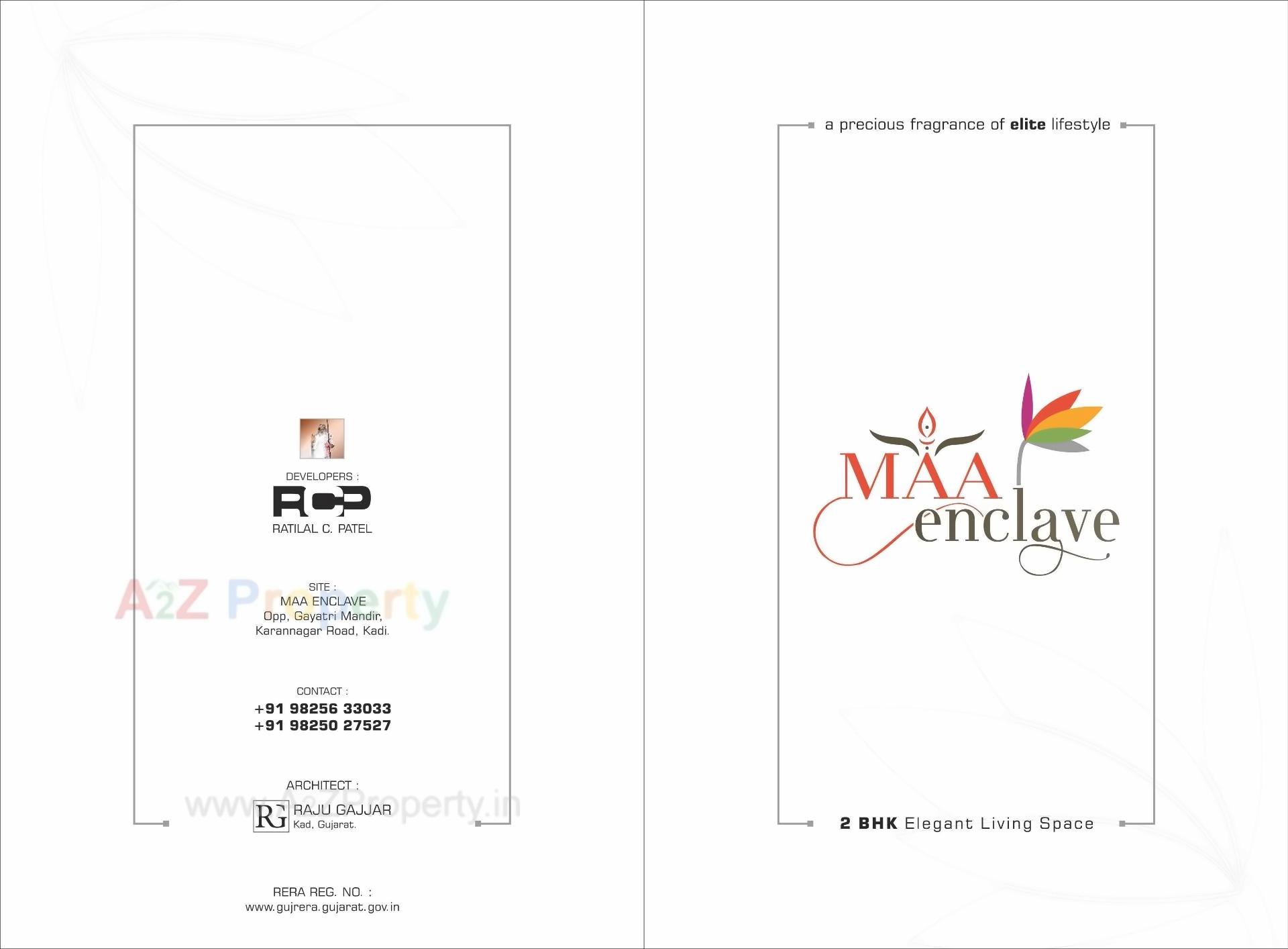  of real estate project Maa Enclave located at Kadi, Mehsana, Gujarat