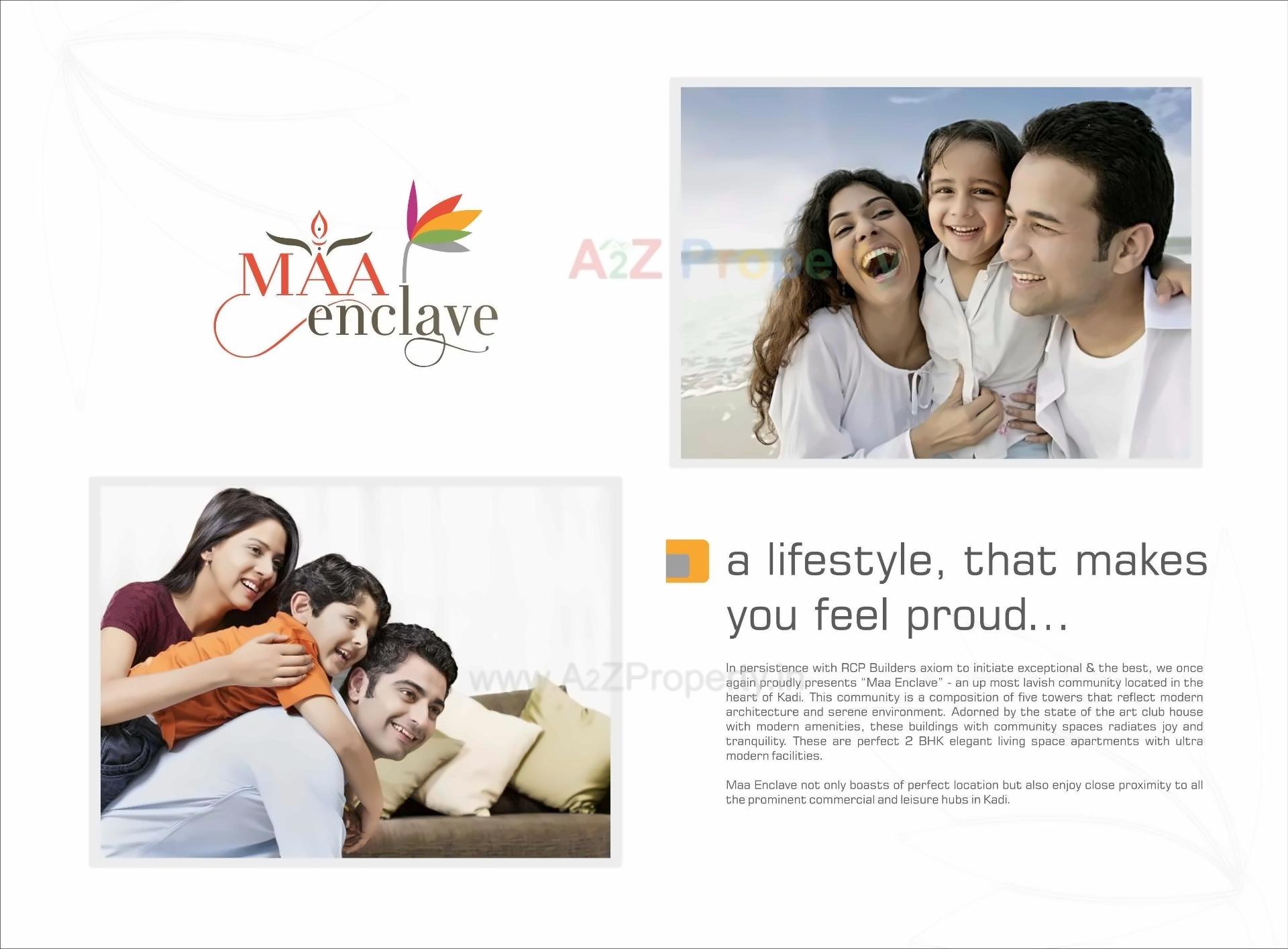  of real estate project Maa Enclave located at Kadi, Mehsana, Gujarat