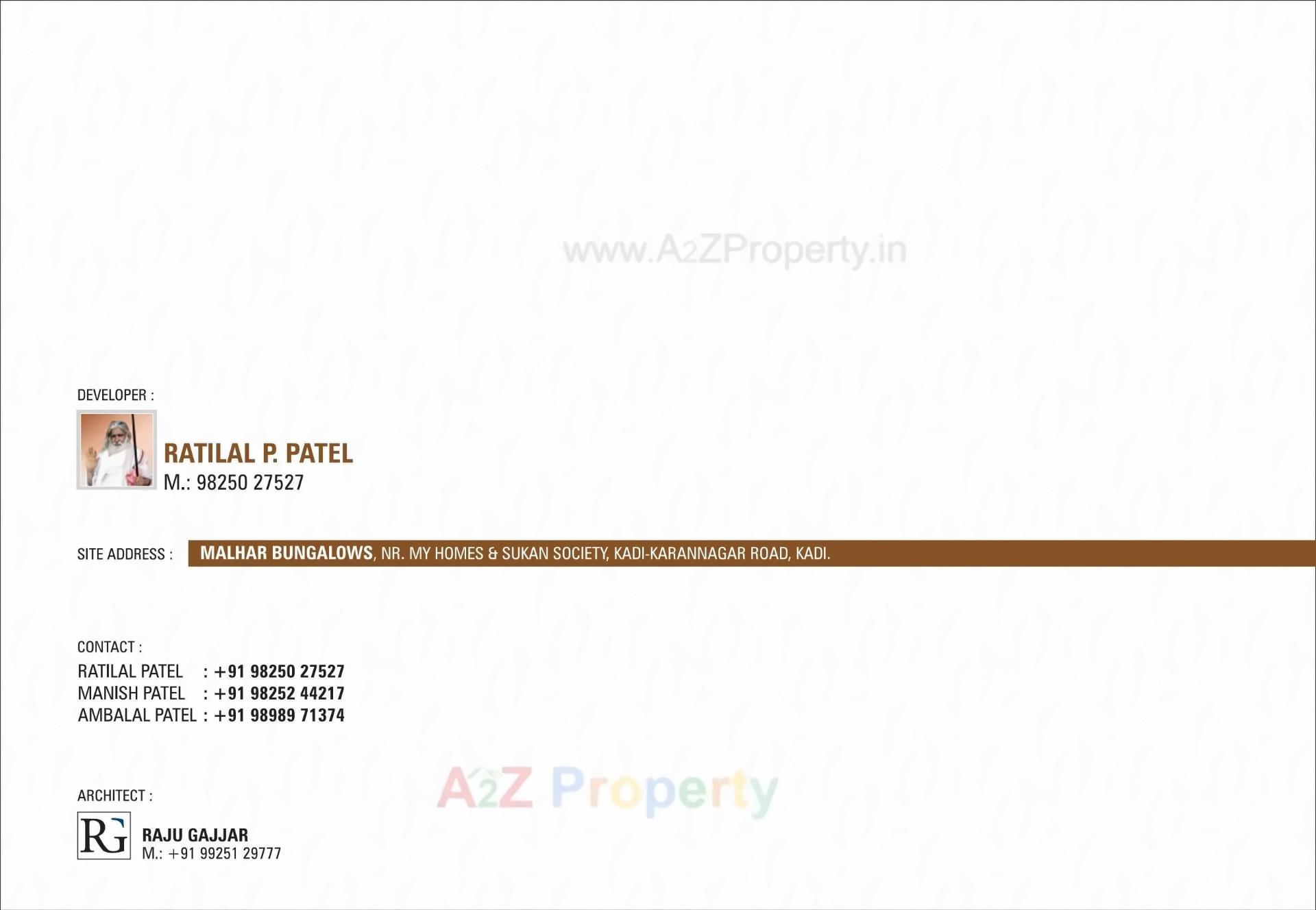  of real estate project Malhar Bungalows located at Mehsana, Mehsana, Gujarat