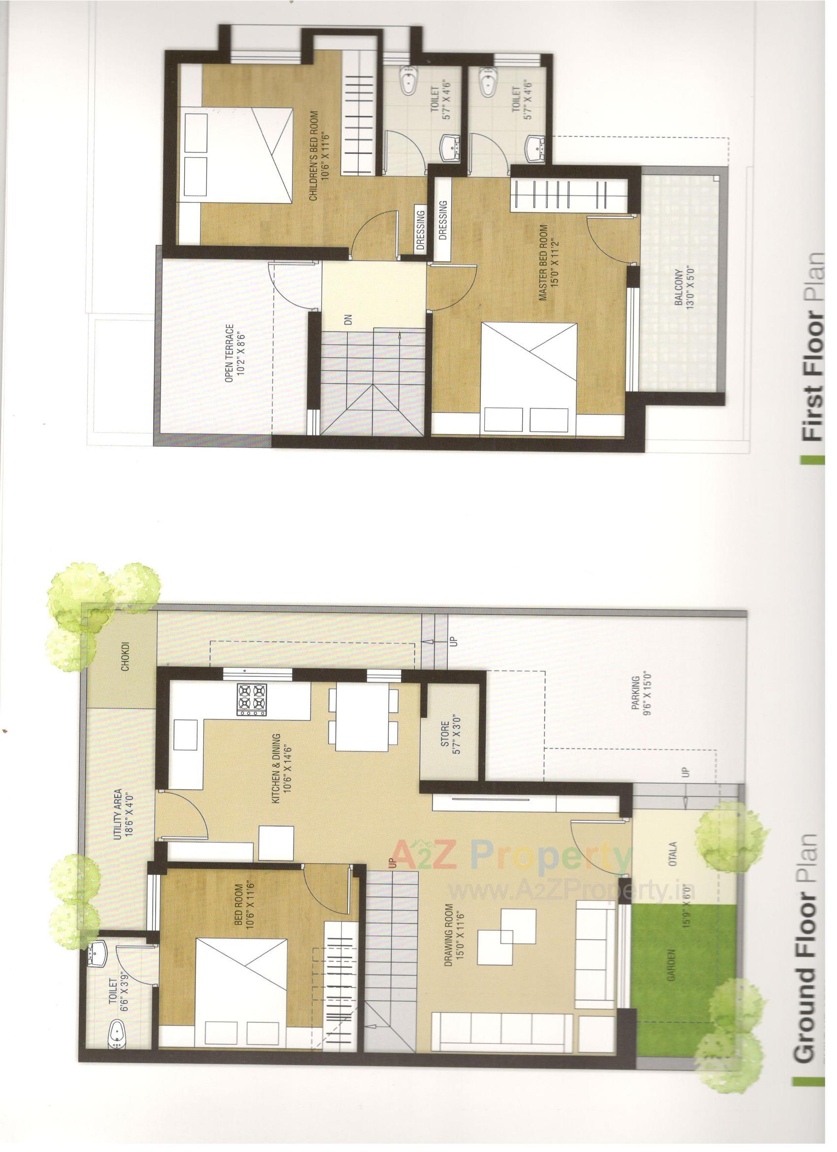Layout of real estate project Manidhar Ratan located at Mahesana, Mehsana, Gujarat