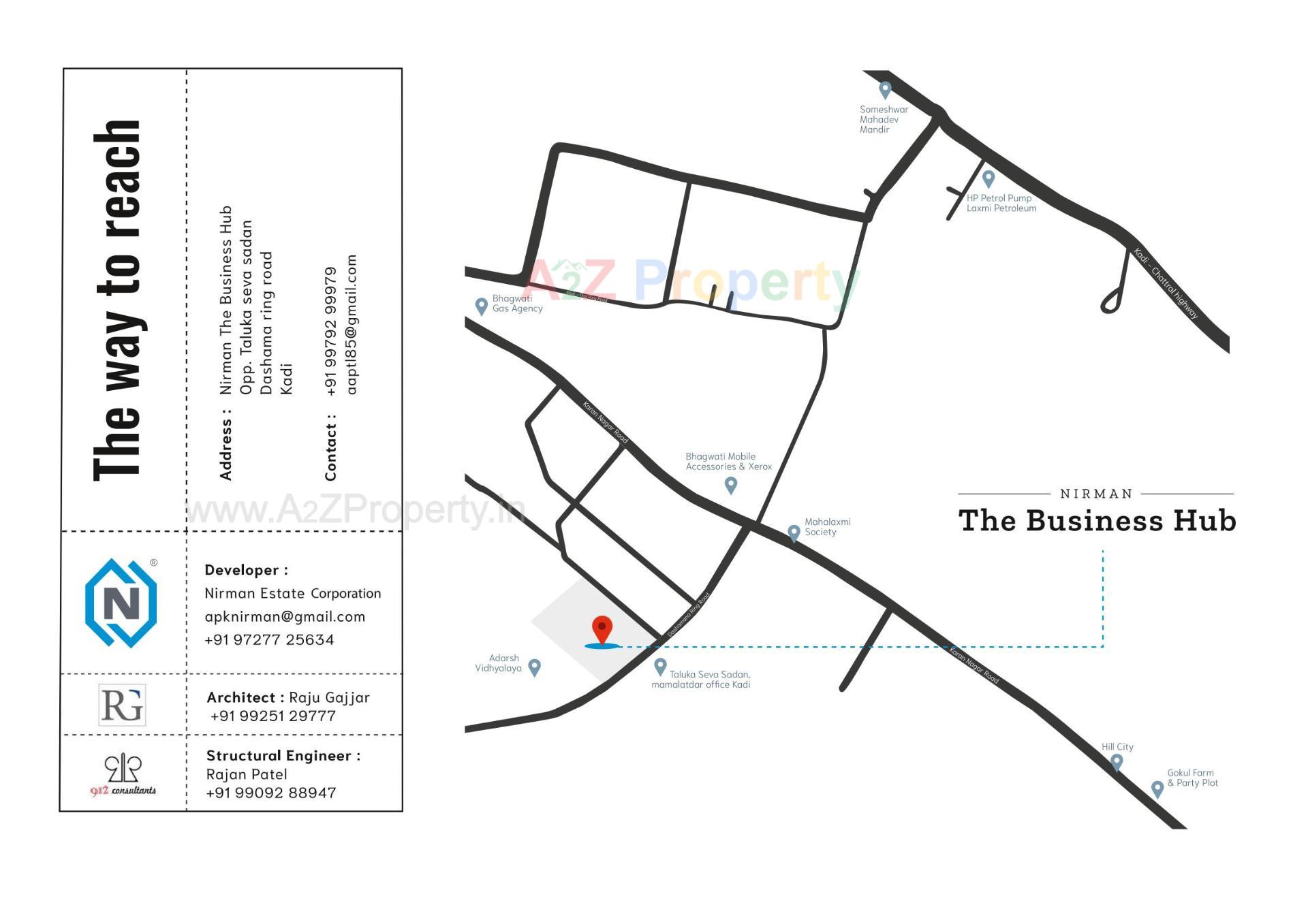  of real estate project Nirman The Bussiness Hub located at Mehsana, Mehsana, Gujarat