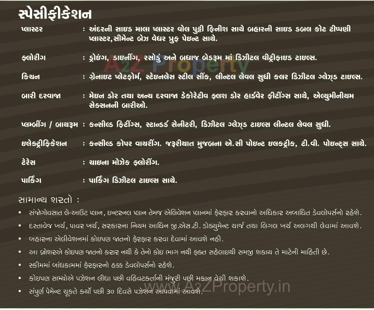  of real estate project Parmanand Greens located at Kadi, Mehsana, Gujarat