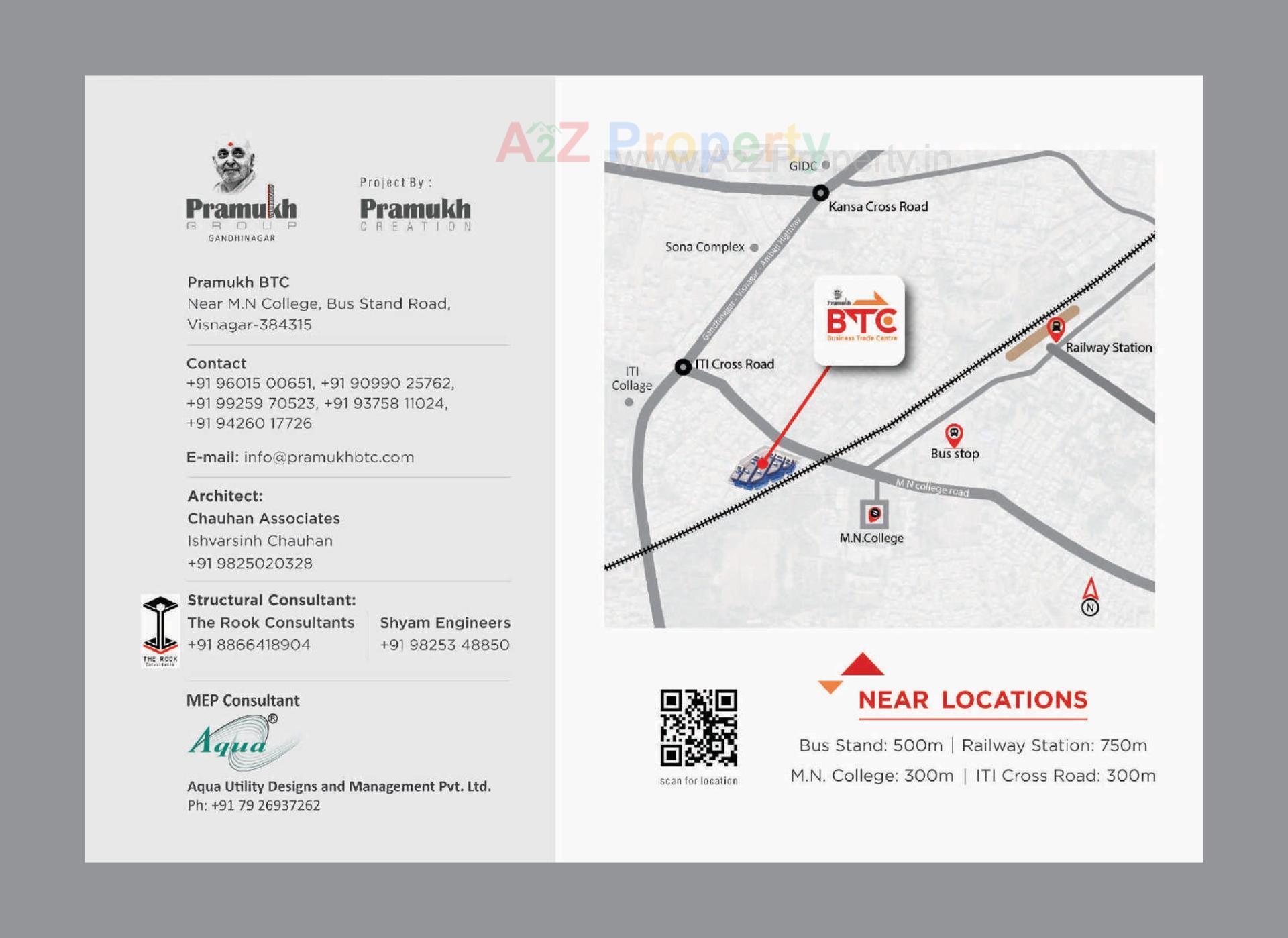  of real estate project Pramukh Btc located at Visnagar, Mehsana, Gujarat