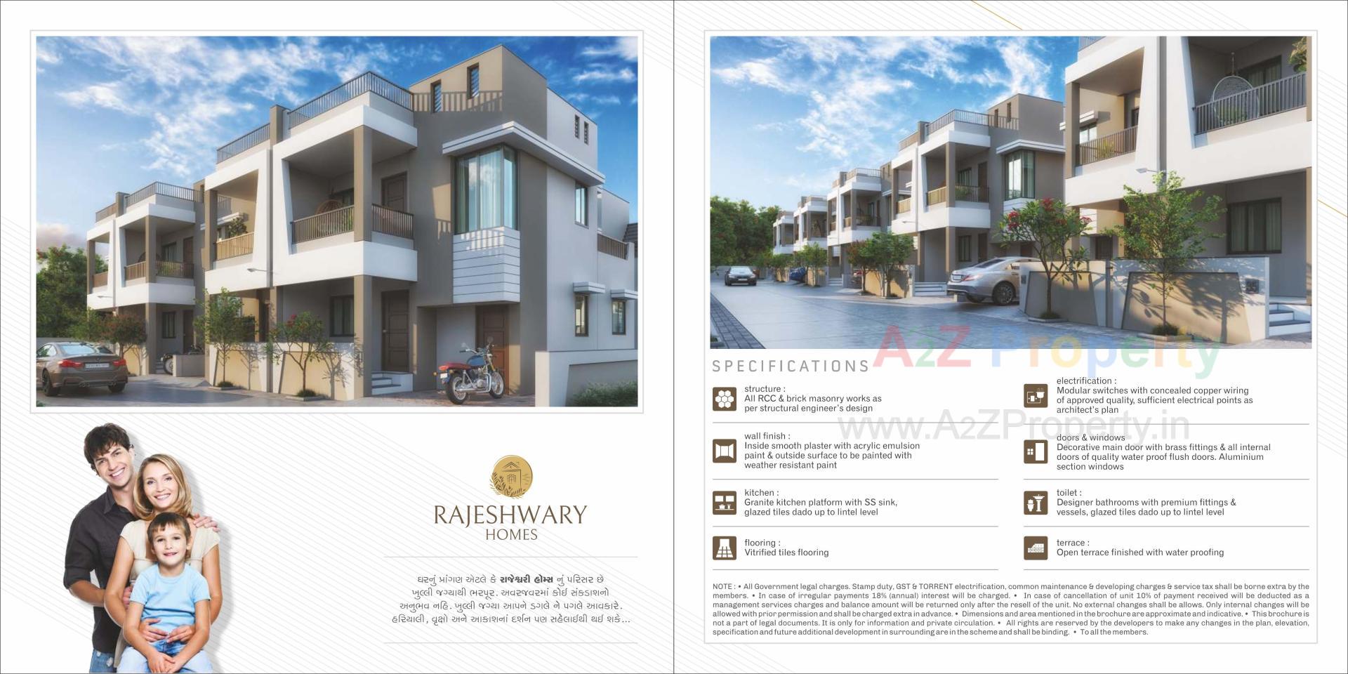  of real estate project Rajeshwary Homes located at Kadi, Mehsana, Gujarat