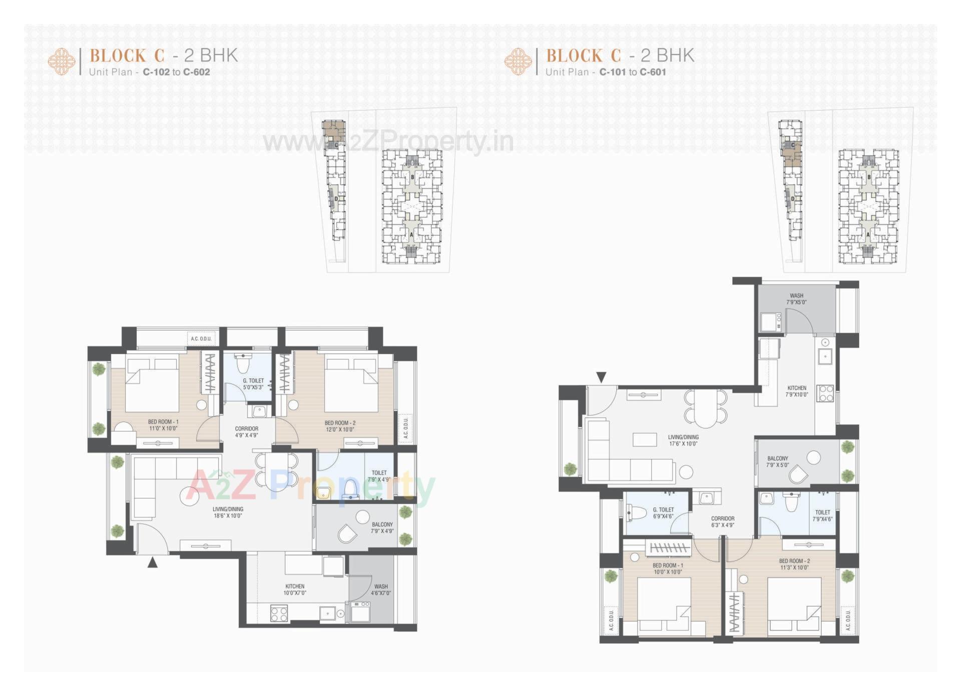 Layout of real estate project Samarpan Heights located at Nagalpur, Mehsana, Gujarat