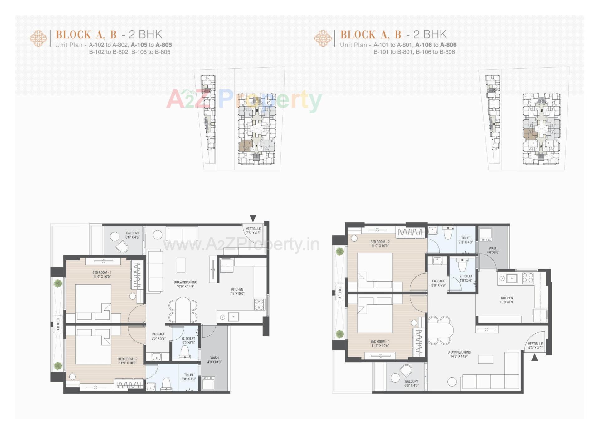 Layout of real estate project Samarpan Heights located at Nagalpur, Mehsana, Gujarat