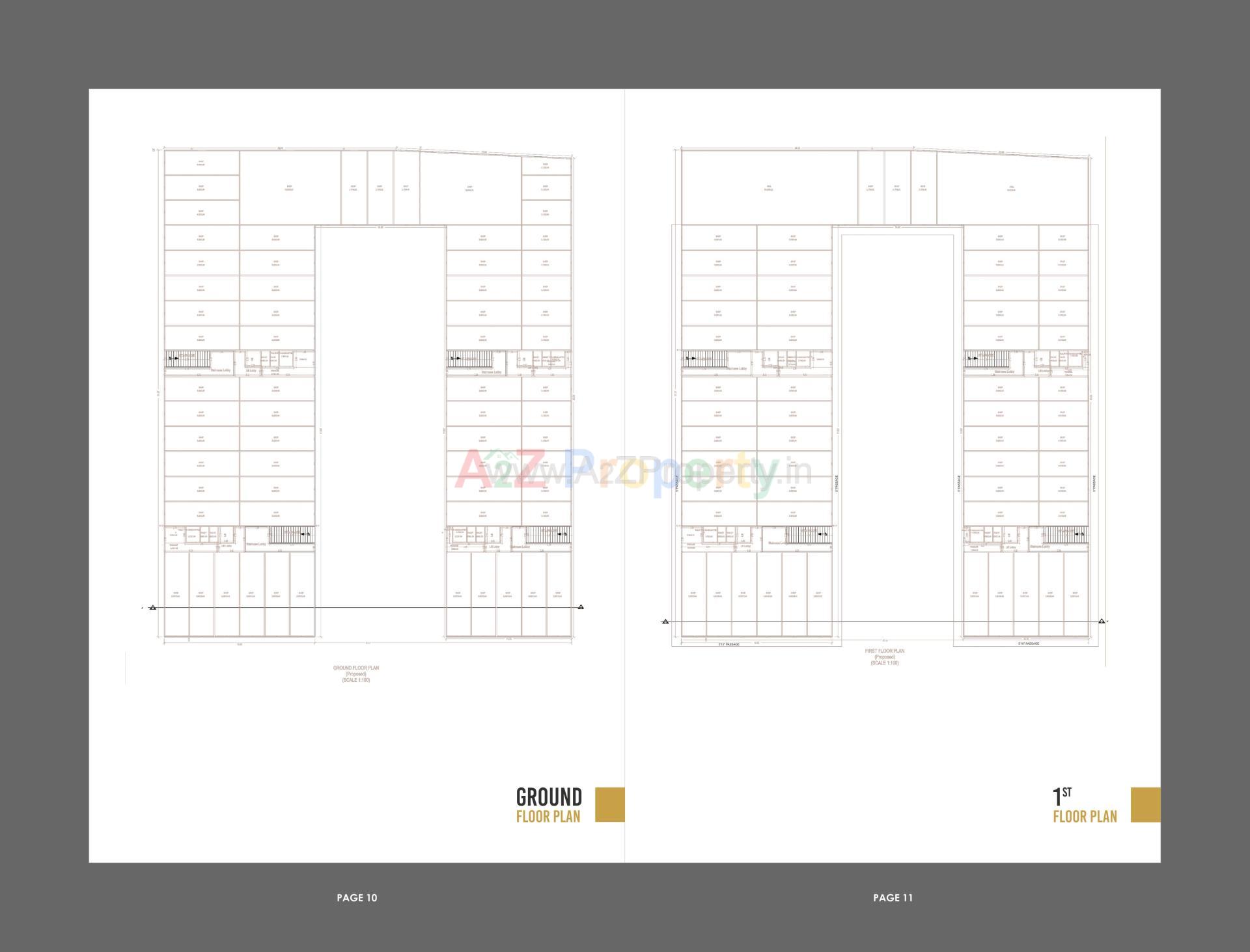 Layout of real estate project Sanskruti S Square located at Visnagar, Mehsana, Gujarat