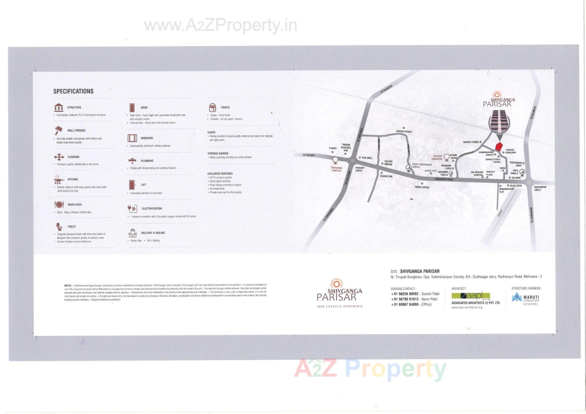  of real estate project Shiv Ganga Parisar located at Mehsana, Mehsana, Gujarat