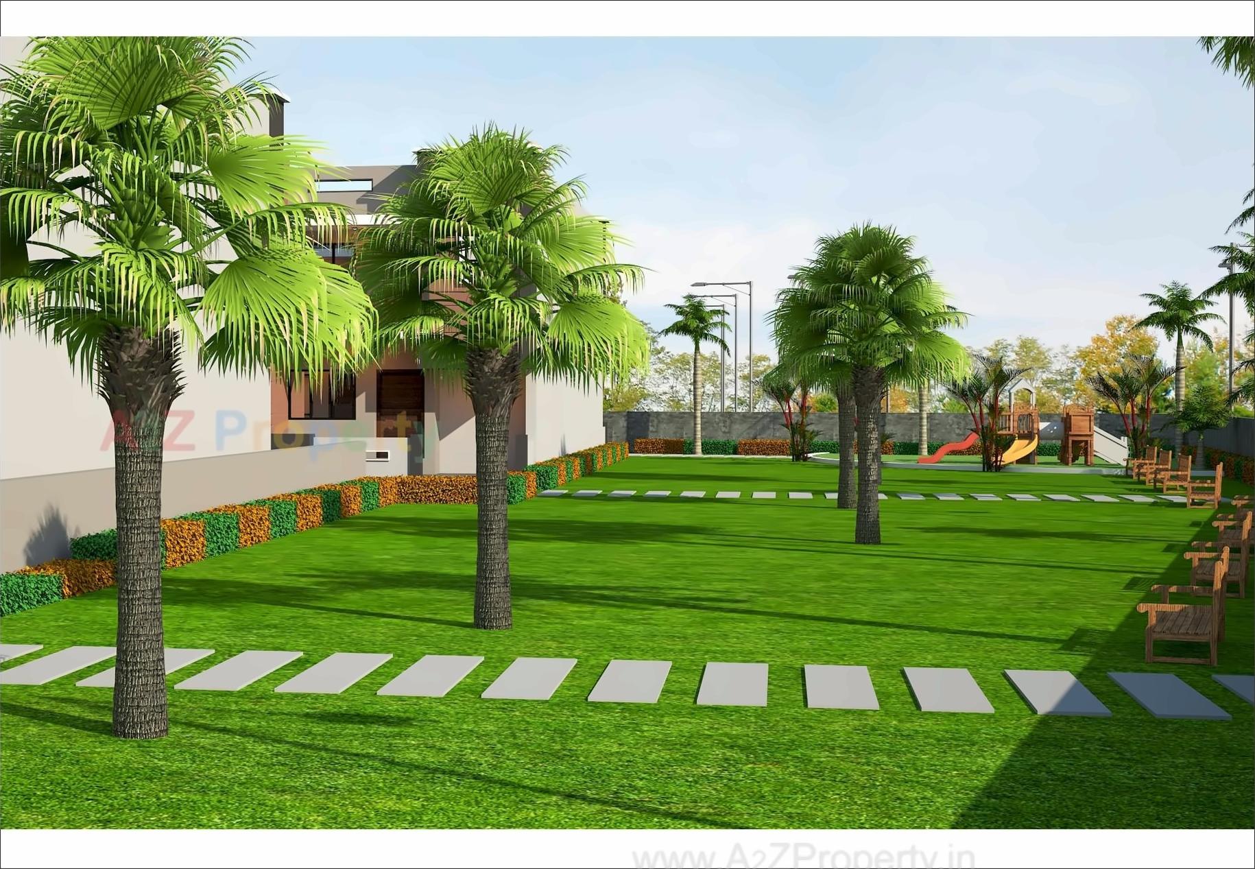 3D Elevation of real estate project Shiv Palace located at Kadi, Mehsana, Gujarat