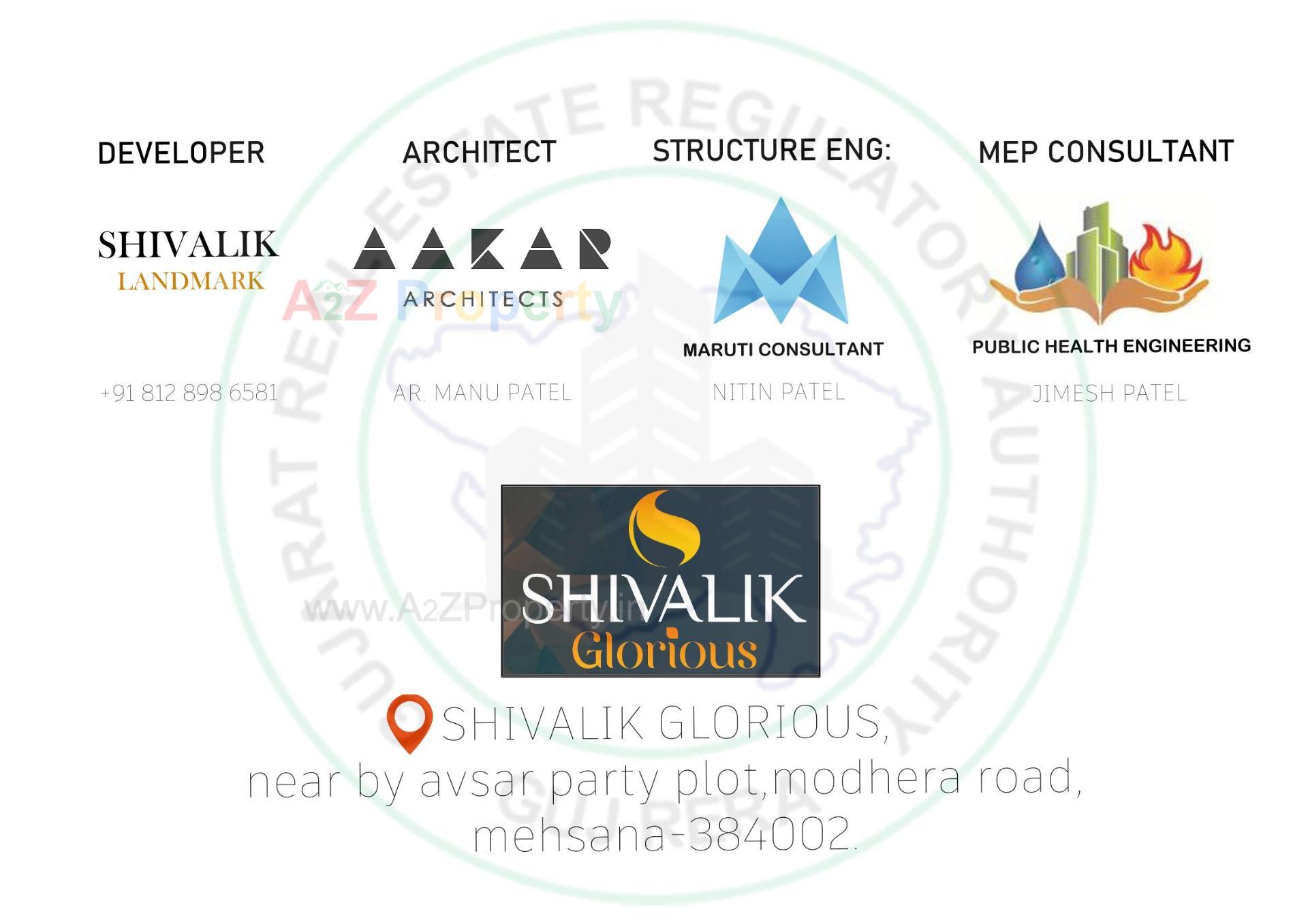  of real estate project Shivalik Glorious located at Nagalpur, Mehsana, Gujarat